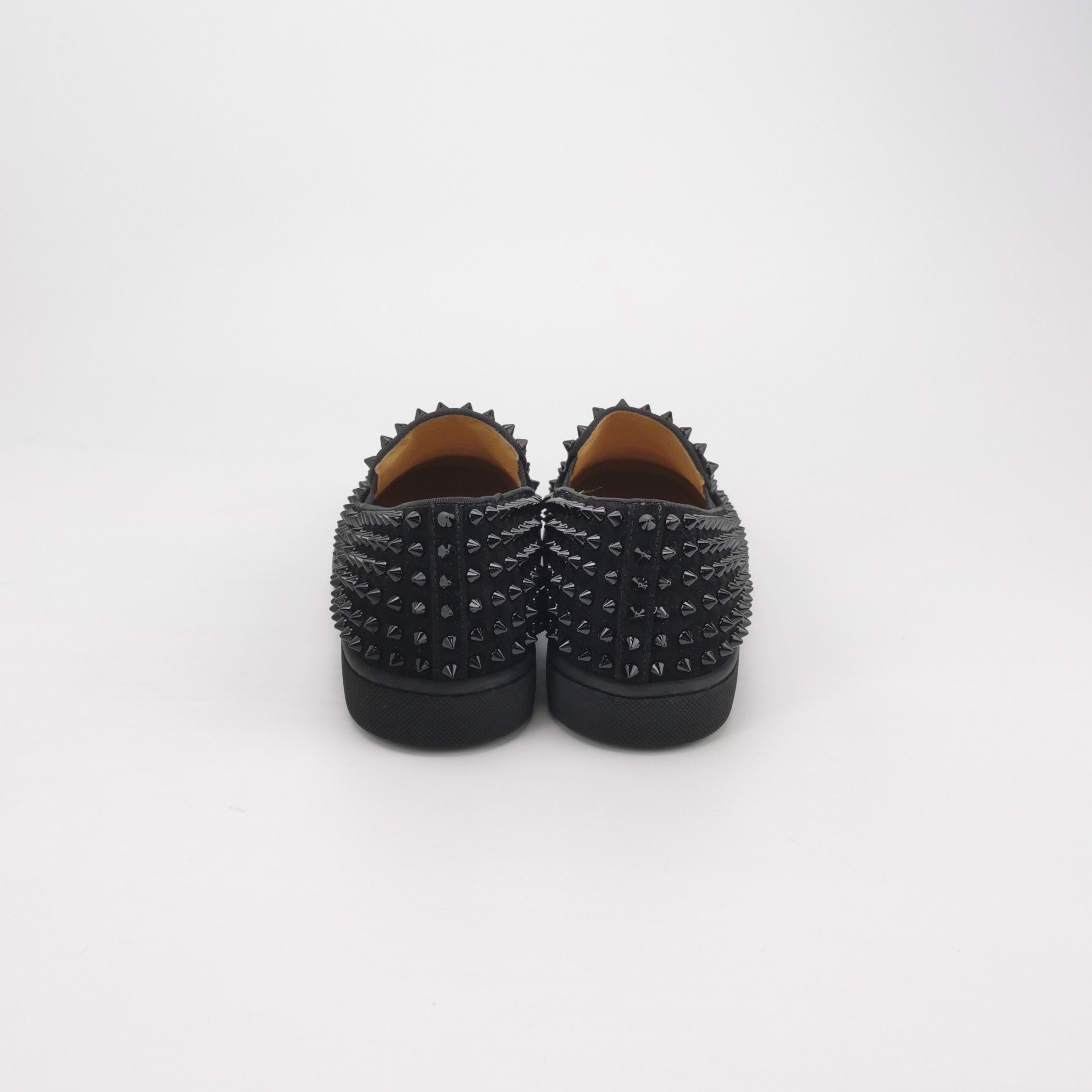 Christian Louboutin Christian Louboutin Spiked Suede Slip-On Sneakers 39.5 Size US 6 / EU 39 - 5 Thumbnail