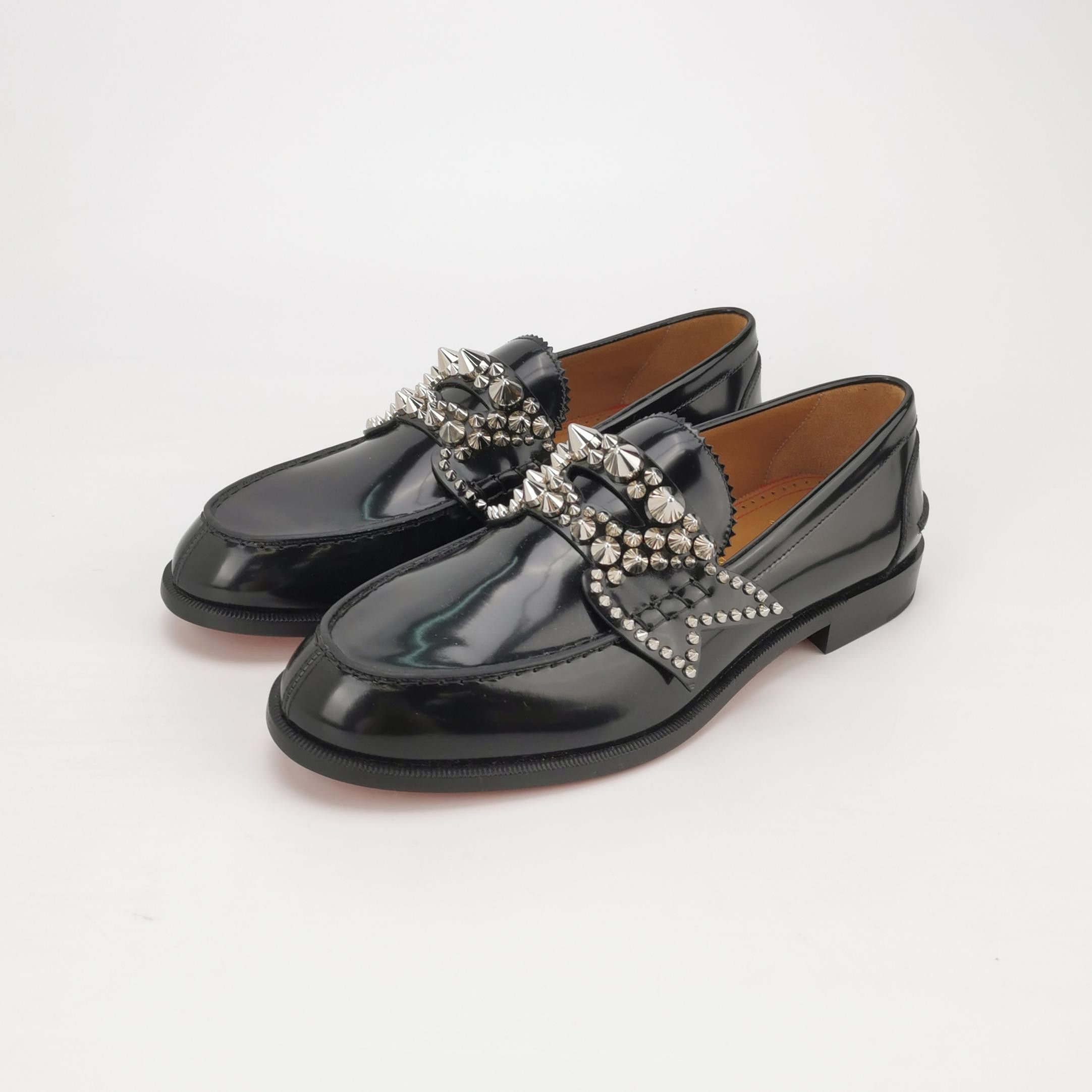 Christian Louboutin Christian Louboutin Studded Star Loafers EU 41 Size US 8 / EU 41 - 3 Thumbnail