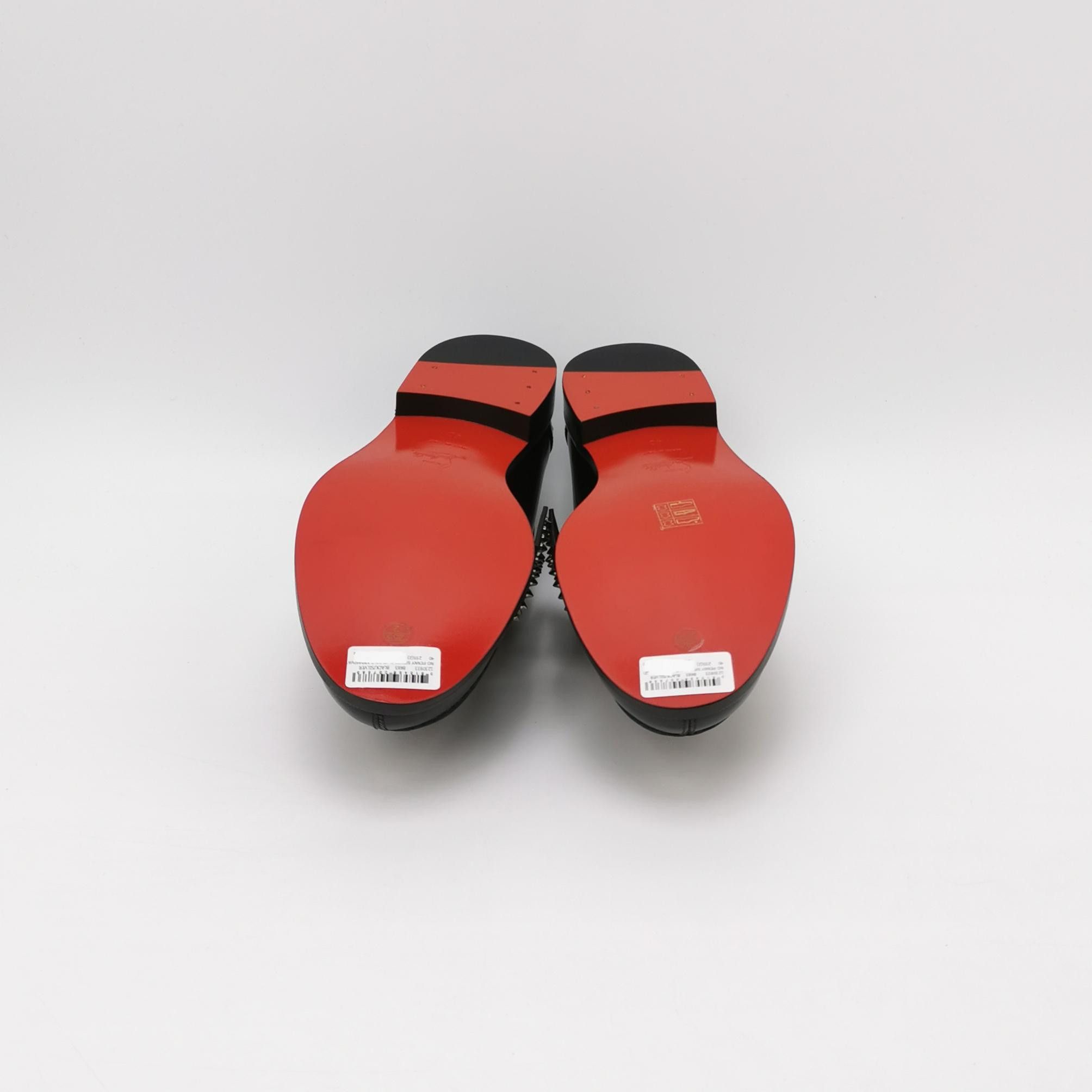 Christian Louboutin Christian Louboutin Spiked Leather Loafers EU 40 Size US 7 / EU 40 - 6 Thumbnail