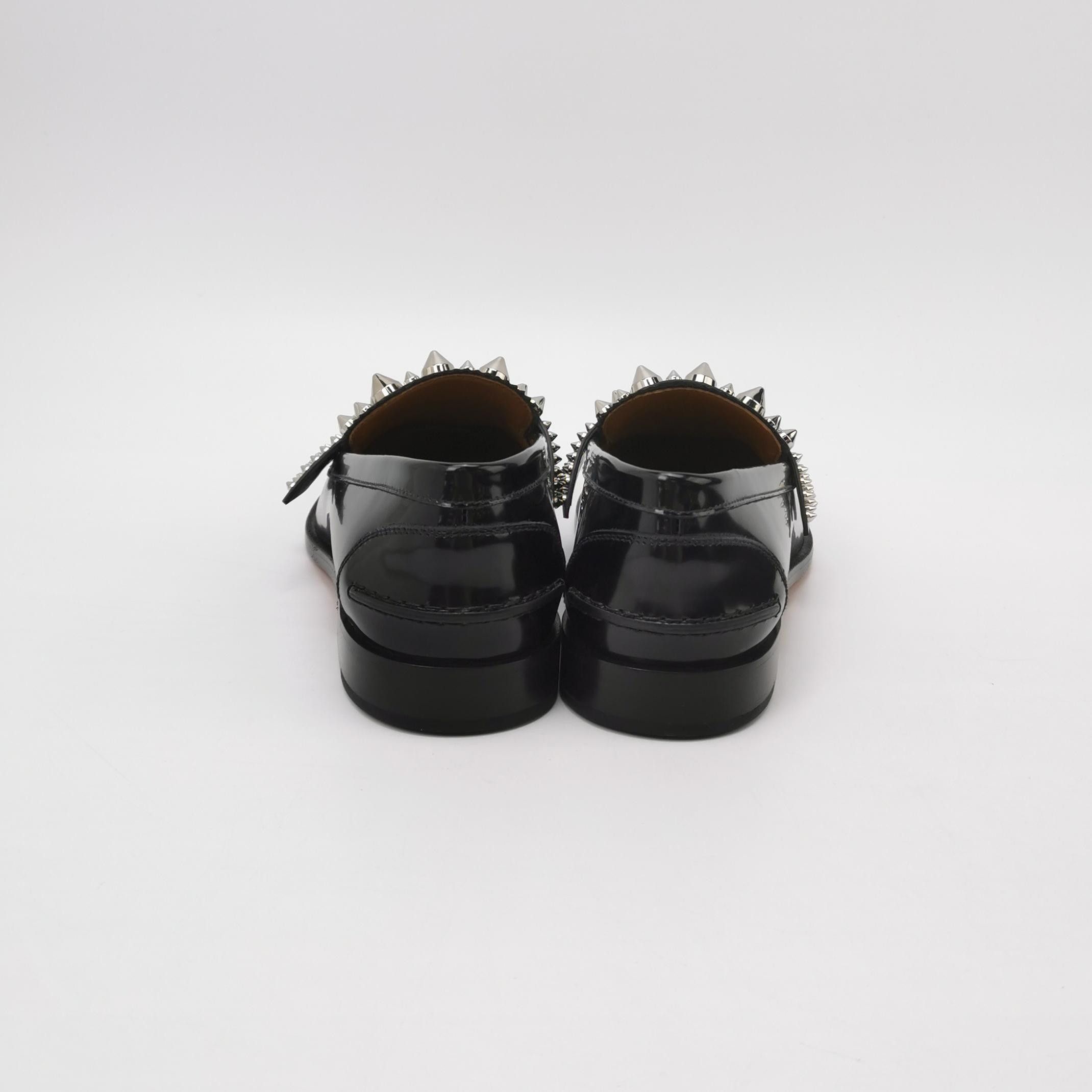 Christian Louboutin Christian Louboutin Spiked Leather Loafers EU 40 Size US 7 / EU 40 - 5 Thumbnail