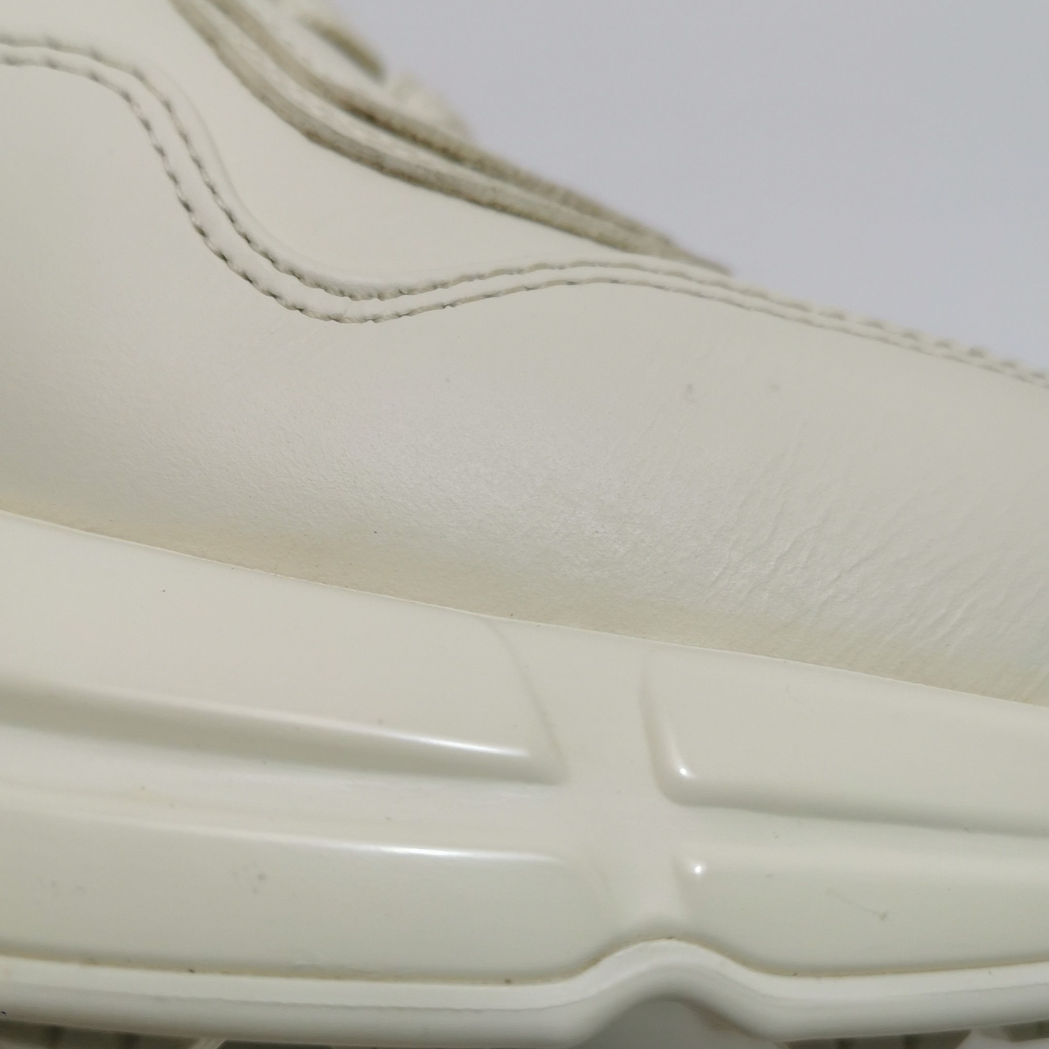 Gucci Gucci Rhyton Logo Leather Sneakers 41 Size US 8 / EU 41 - 10 Thumbnail