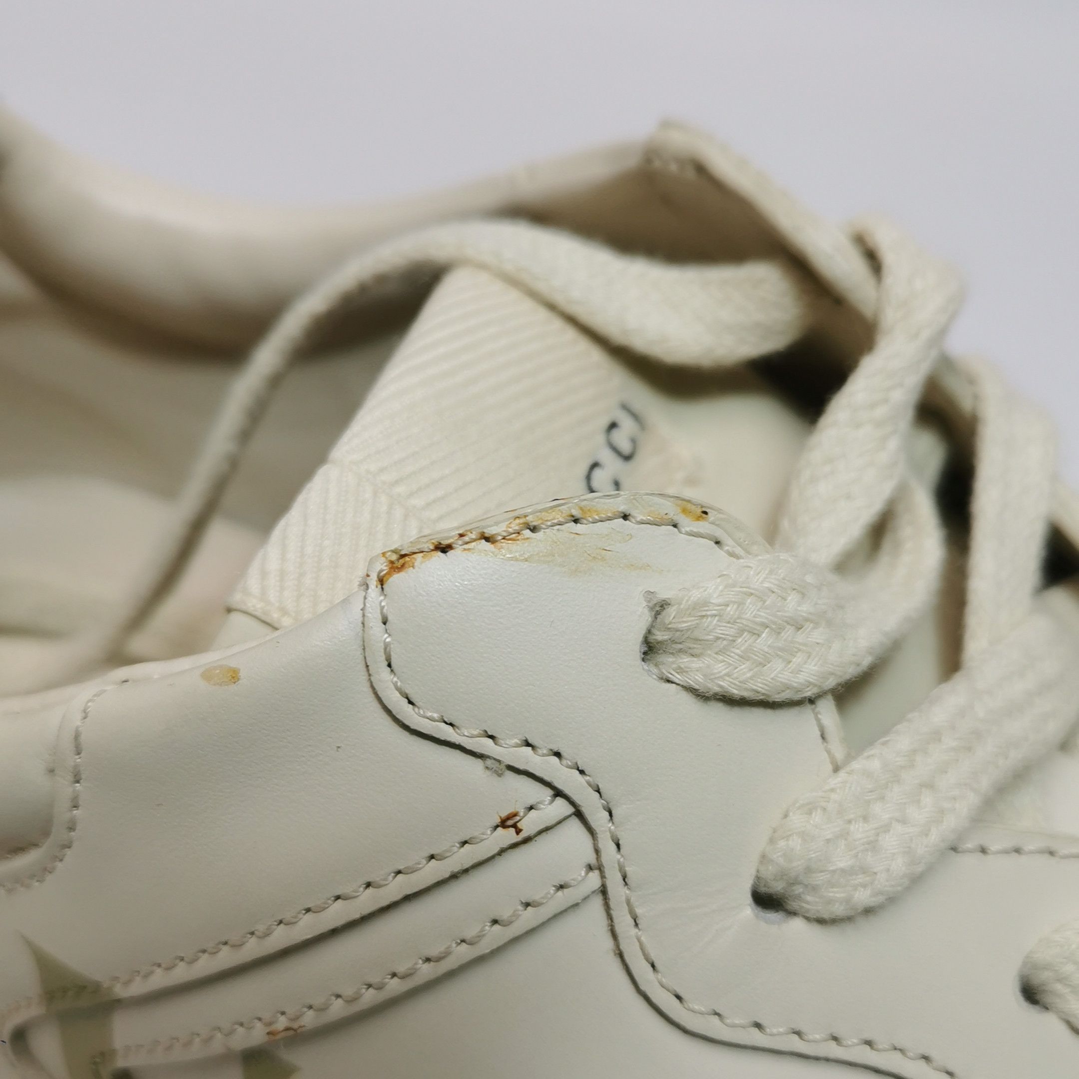 Gucci Gucci Rhyton Logo Leather Sneakers 41 Size US 8 / EU 41 - 15 Thumbnail