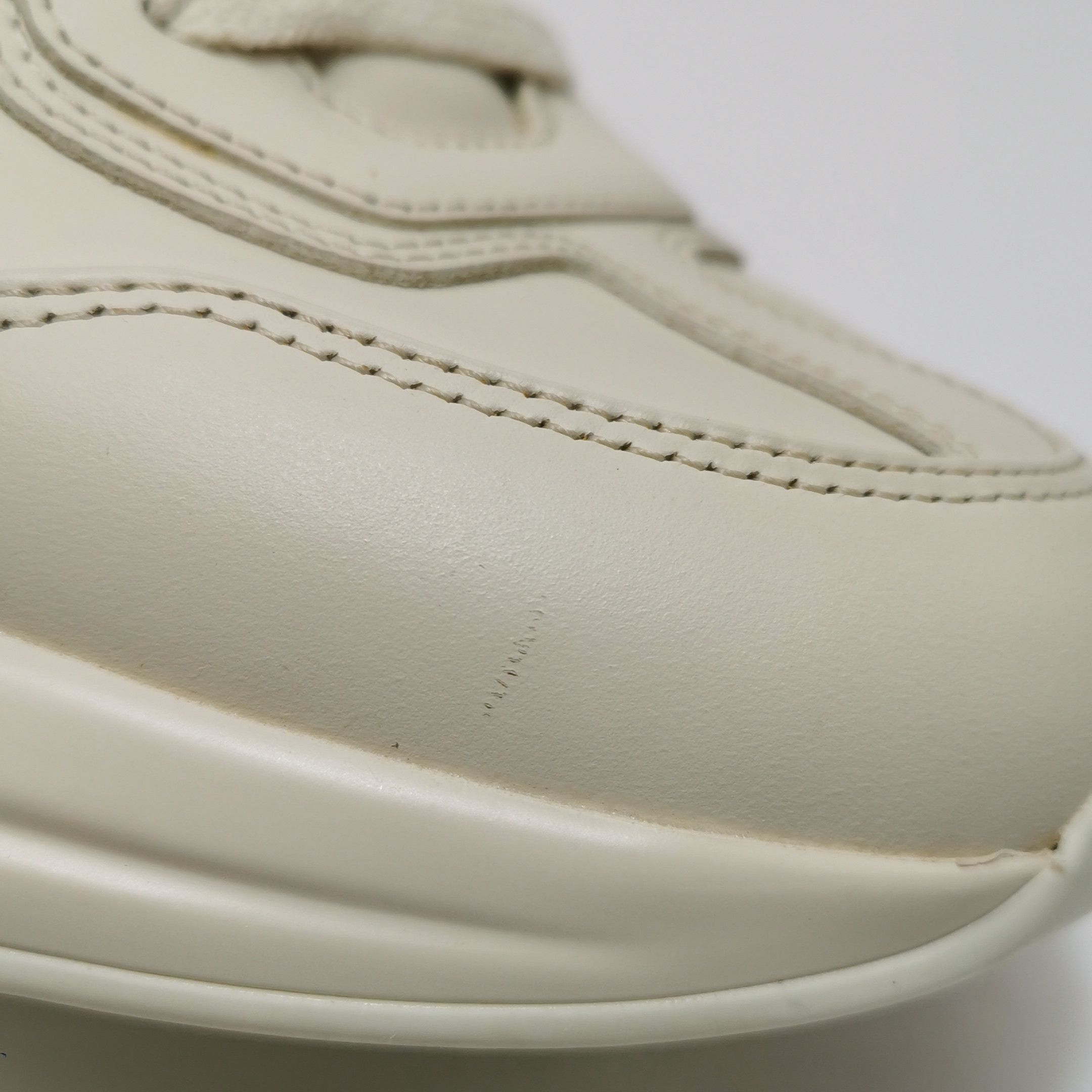 Gucci Gucci Rhyton Logo Leather Sneakers 41 Size US 8 / EU 41 - 12 Thumbnail