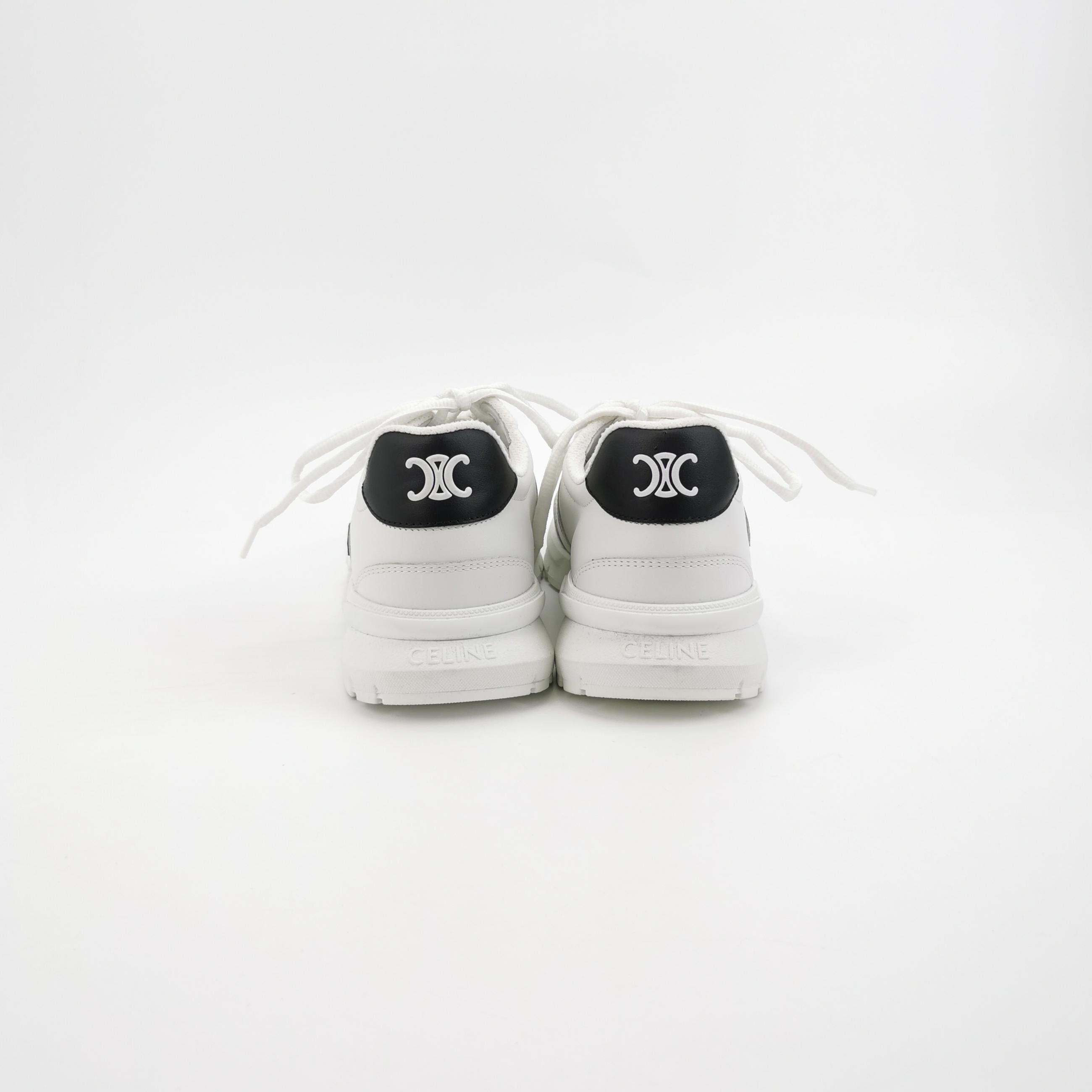 Celine Celine Logo Leather Low-Top Sneakers Size 39 Size US 6 / EU 39 - 5 Thumbnail