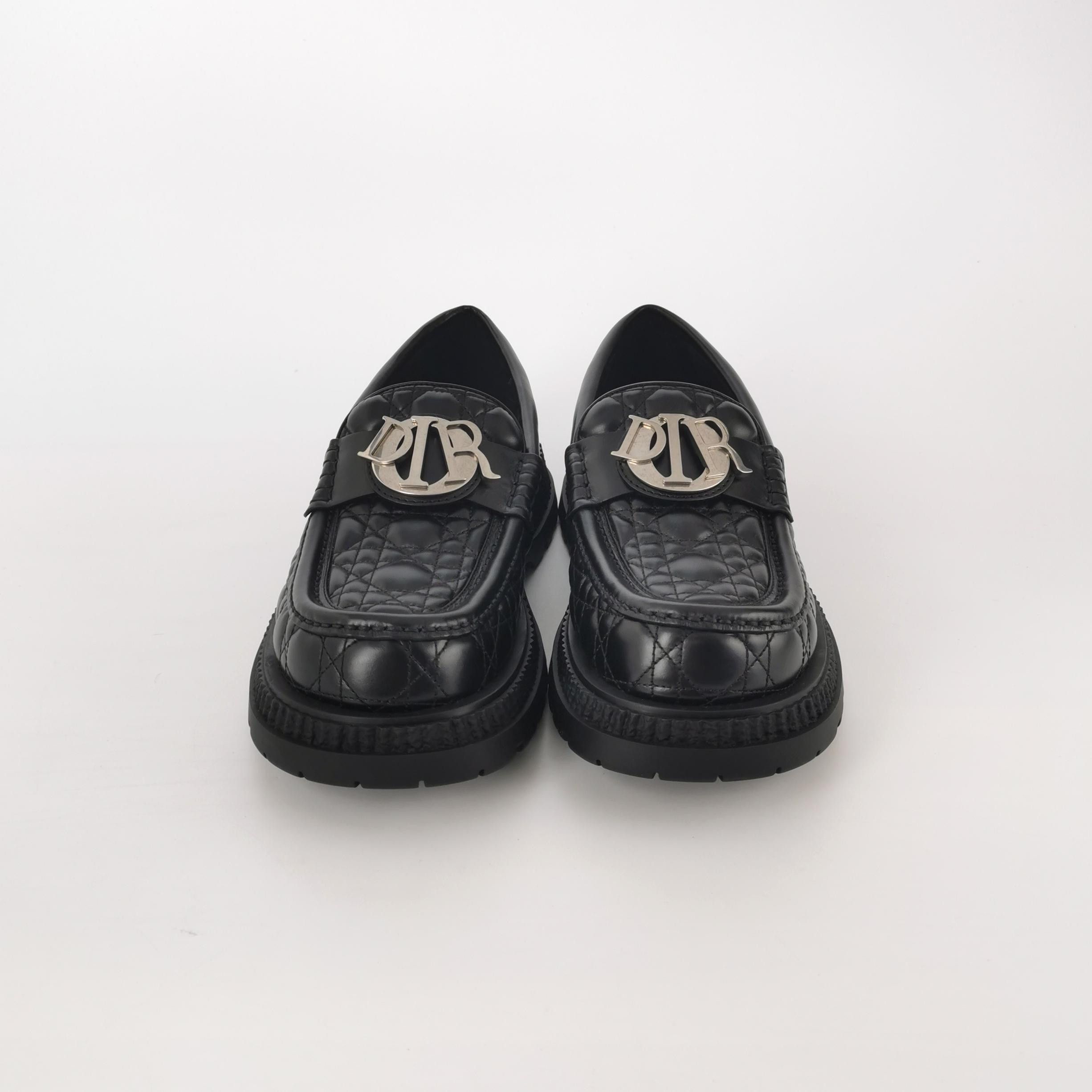 Dior Dior Cannage Quilted Buffalo Leather Loafers 41 Size US 8 / EU 41 - 4 Thumbnail