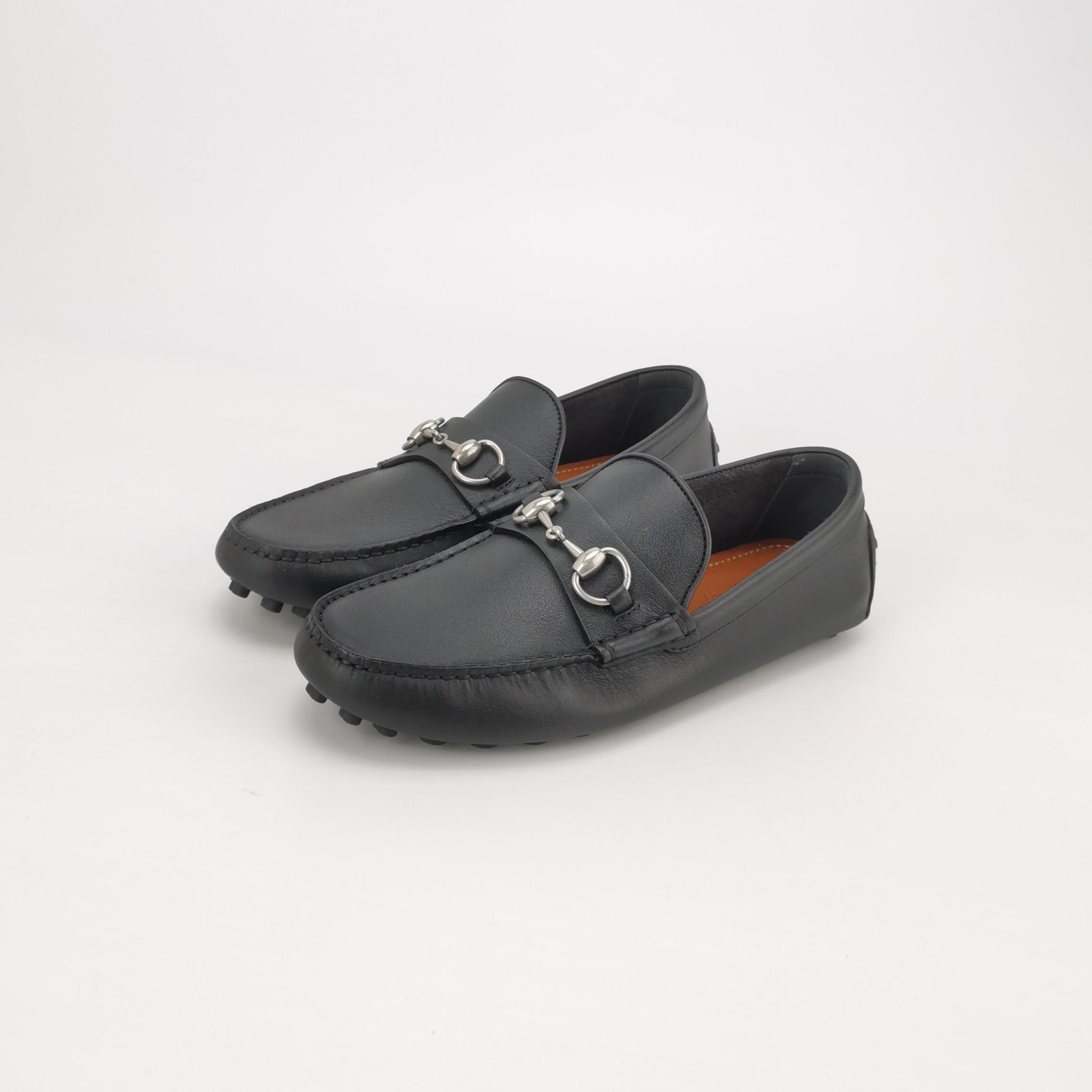 Gucci Gucci Leather Horsebit Driver Loafers 39.5 Size US 6 / EU 39 - 3 Thumbnail