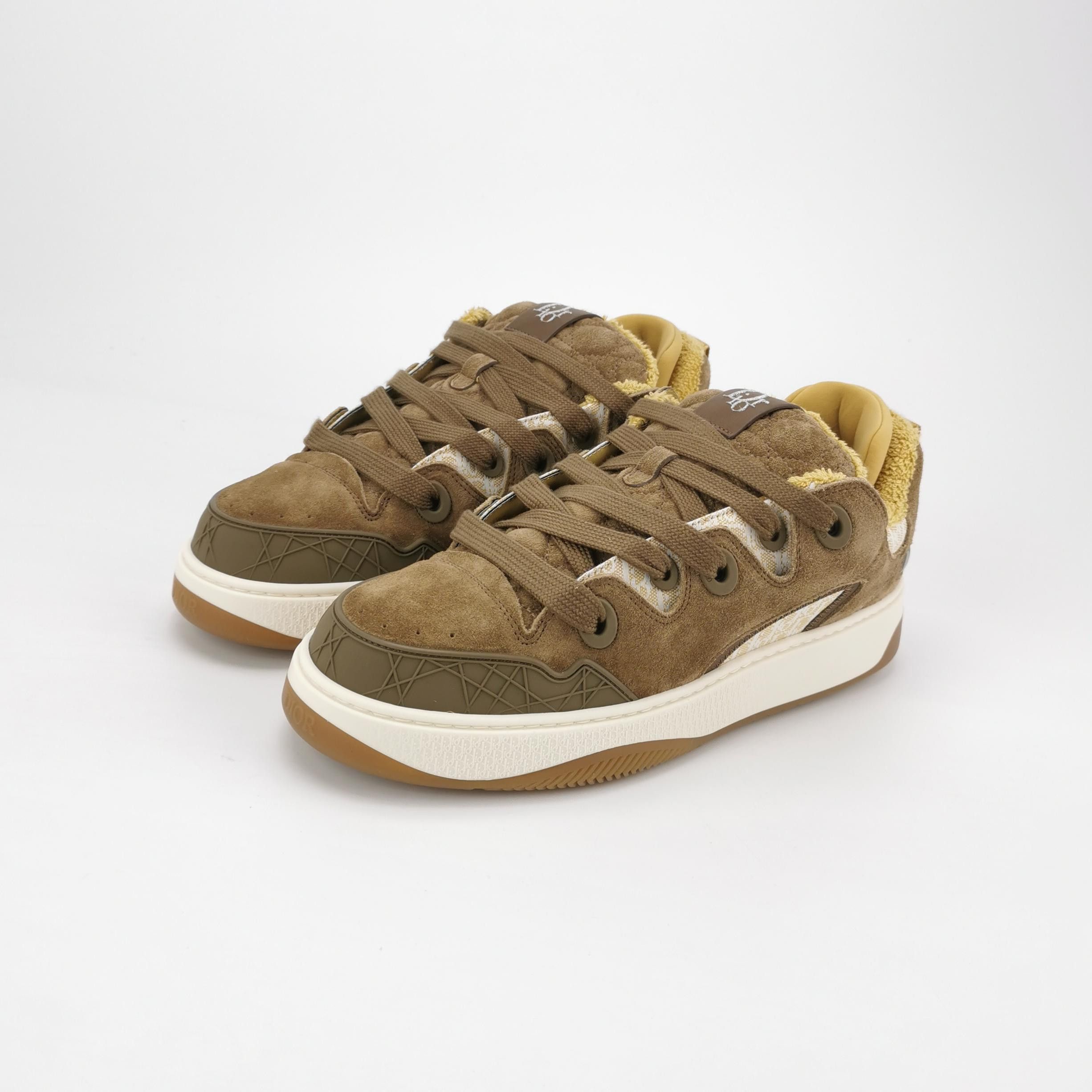 Dior Dior B9S Brown Suede Sneakers 44 Size US 11 / EU 44 - 2 Thumbnail