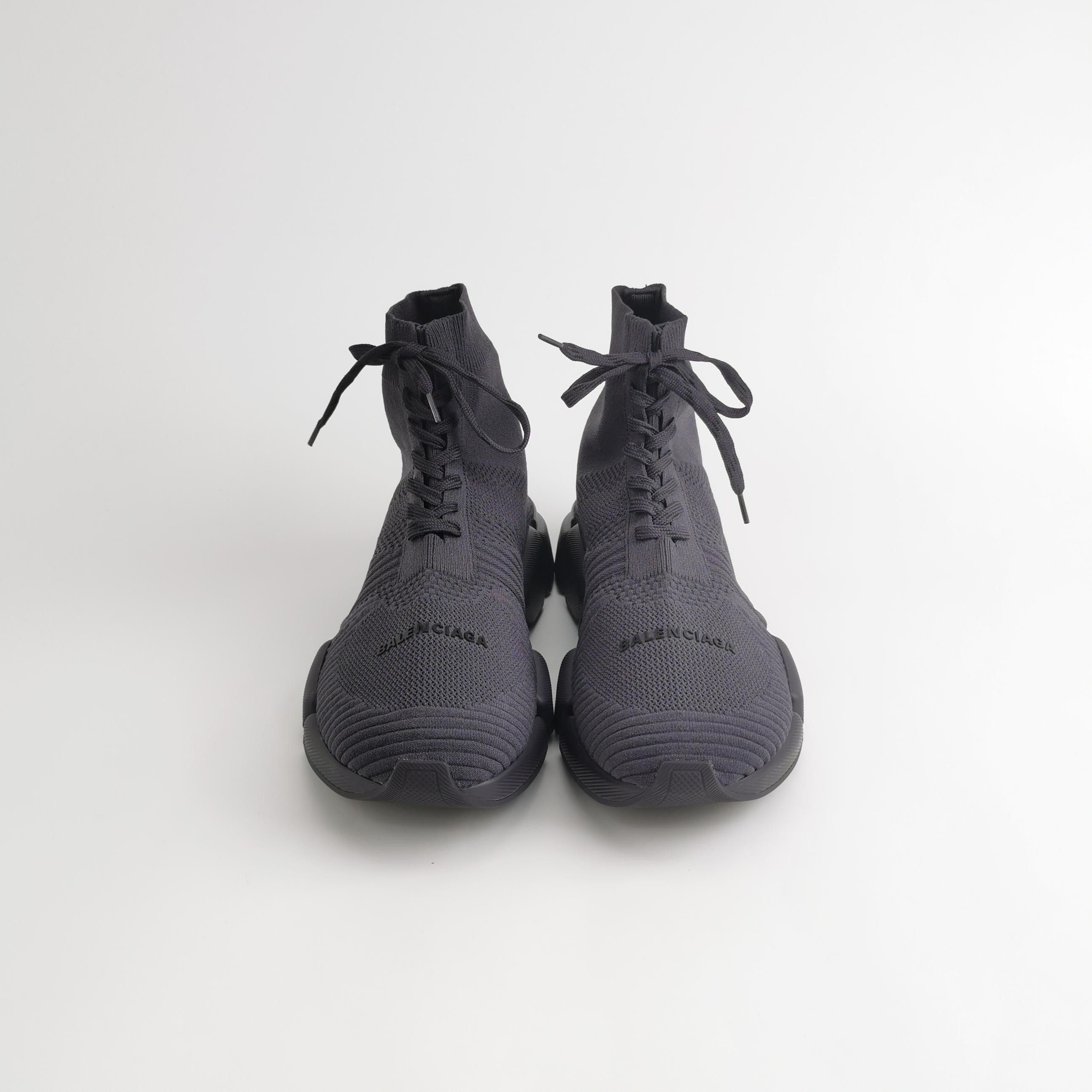 Balenciaga Balenciaga Speed 2.0 Lace-Up Gray Sneakers 43 Size US 10 / EU 43 - 4 Thumbnail