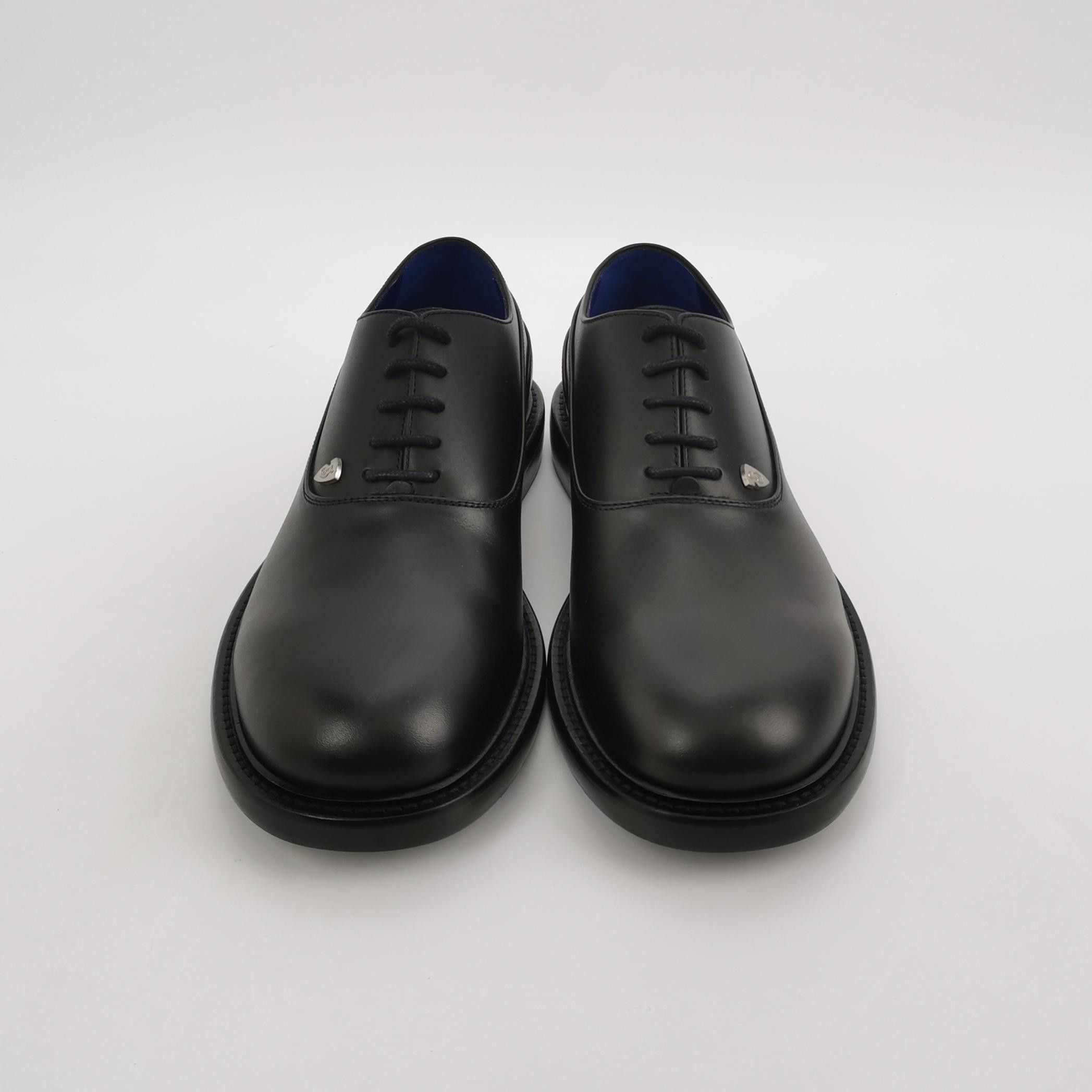 Burberry Burberry Prorsum Logo Leather Derby Shoes 41 Size US 8 / EU 41 - 4 Thumbnail