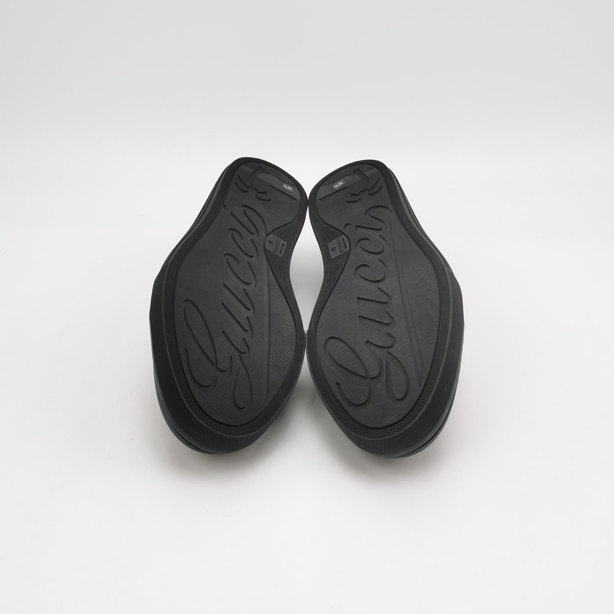 Gucci Gucci Grained Leather Low-Top Sneakers 10.5 Size US 11 / EU 44 - 6 Thumbnail