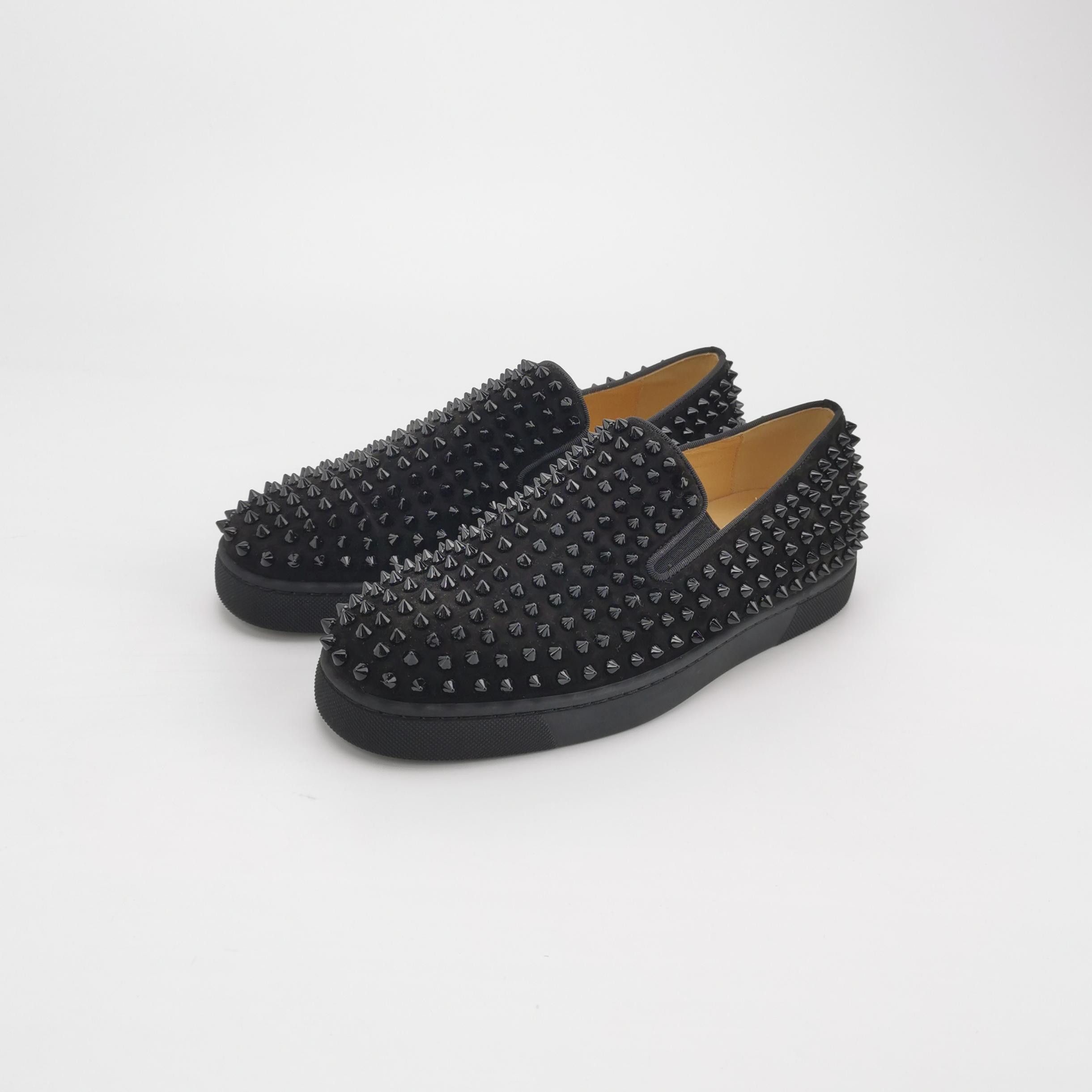 Christian Louboutin Christian Louboutin Spike Slip-on Sneakers 39.5 Size US 6 / EU 39 - 3 Thumbnail