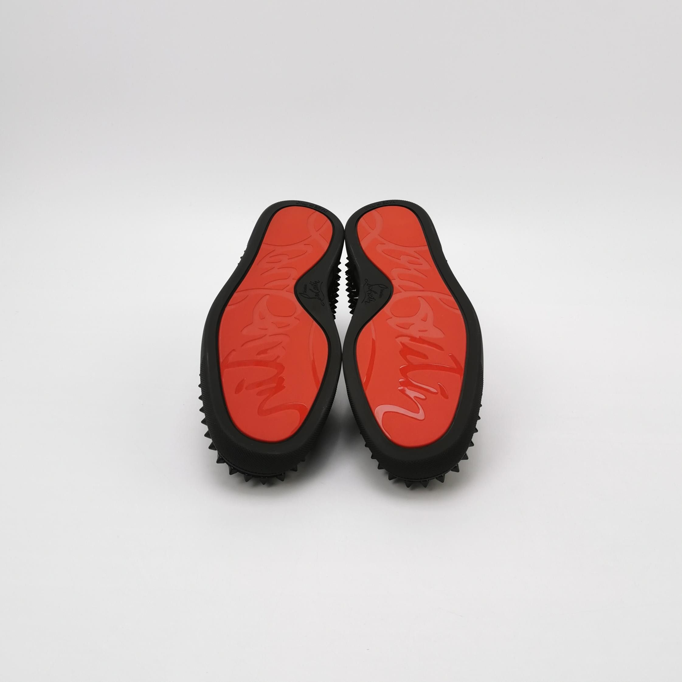 Christian Louboutin Christian Louboutin Spiked Suede Slip-Ons 39.5 Size US 6 / EU 39 - 6 Thumbnail