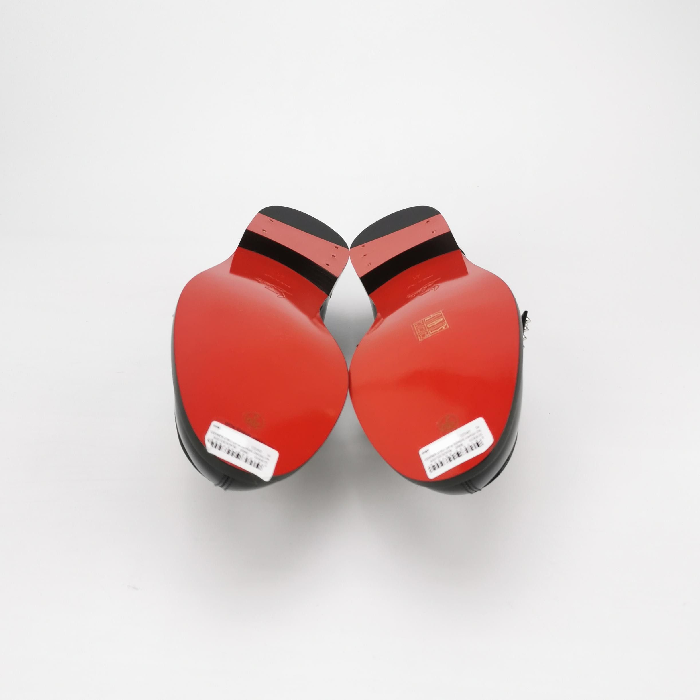 Christian Louboutin Christian Louboutin Spiked Leather Loafers 41 Size US 8 / EU 41 - 6 Thumbnail