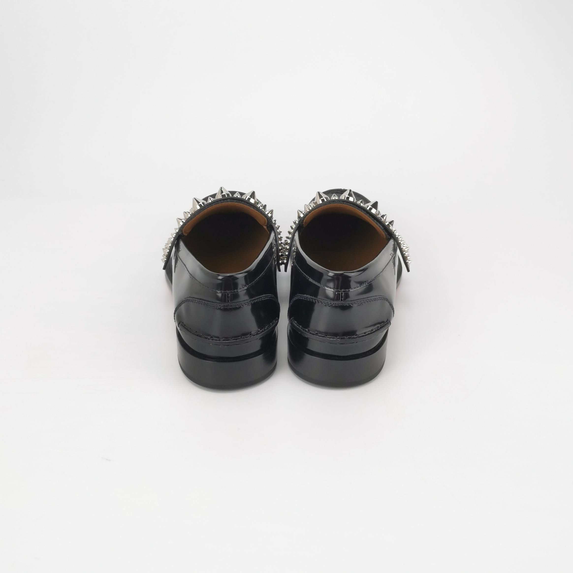 Christian Louboutin Christian Louboutin Spiked Leather Loafers 41 Size US 8 / EU 41 - 5 Thumbnail