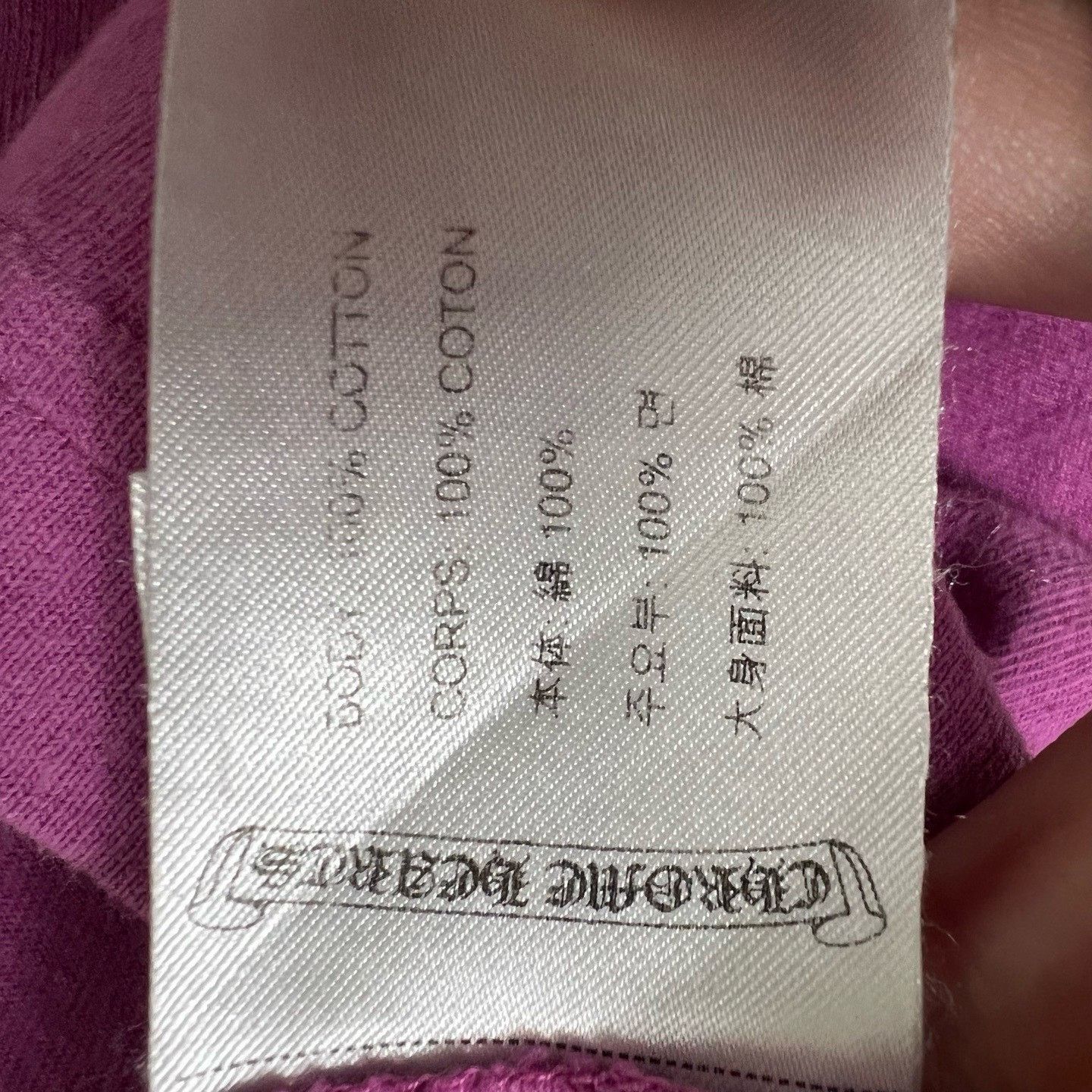 Chrome Hearts Chrome Hearts Matty Boy Spider Web Pocket T-Shirt XL Size US XL / EU 56 / 4 - 6 Thumbnail