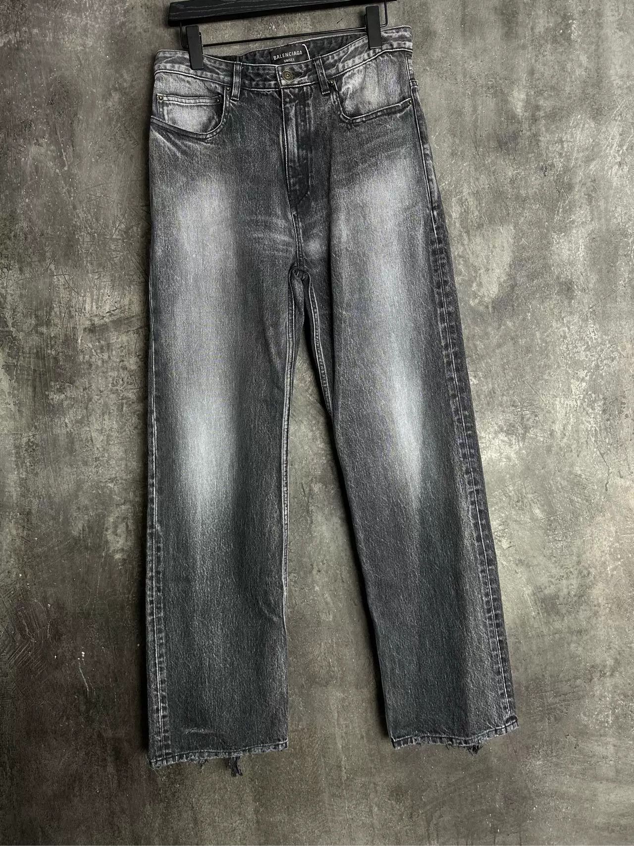 Balenciaga Balenciaga Bleached Heel Distressed Jeans Size M Size US 32 / EU 48 - 2 Thumbnail