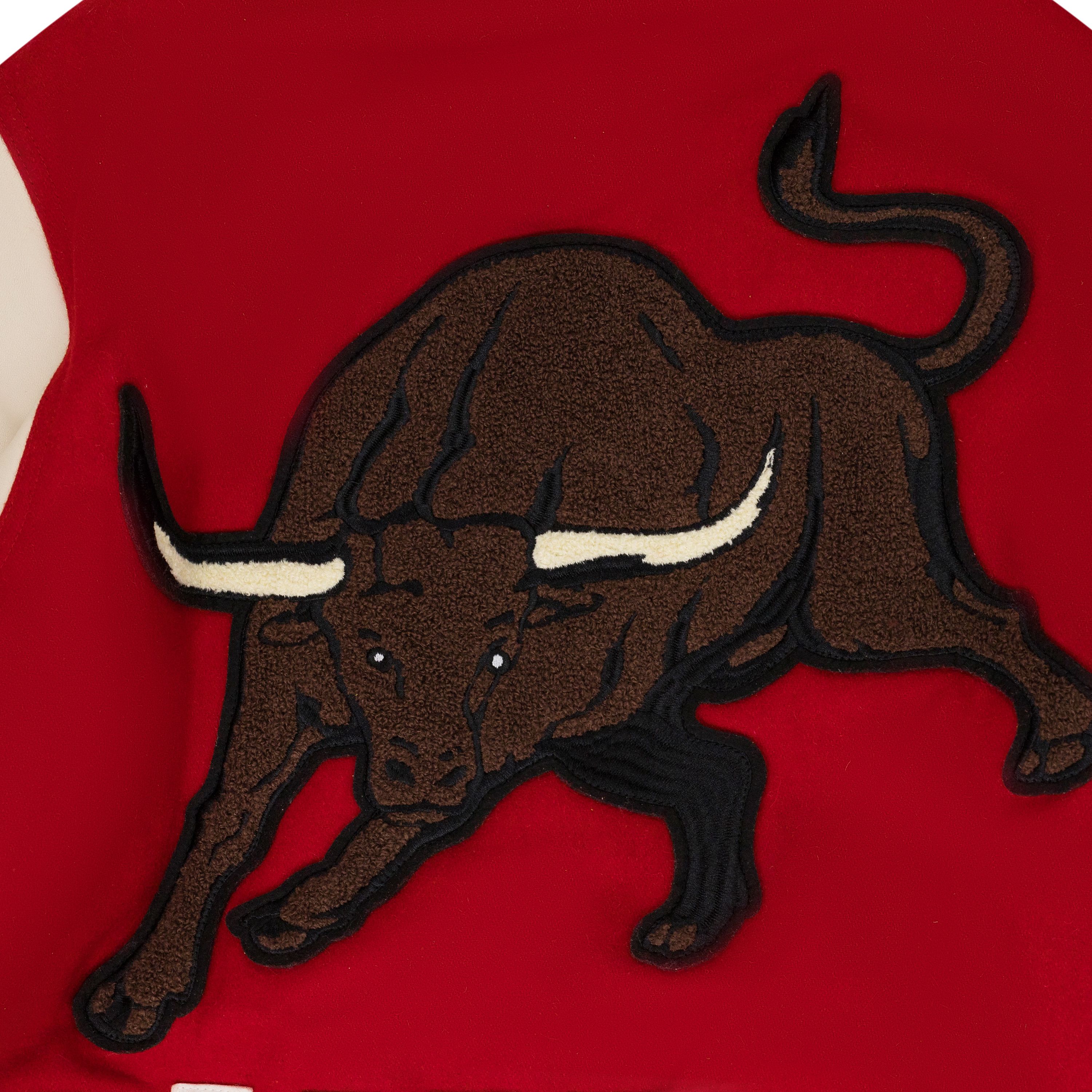 Rhude Bull Varsity Bomber SIZE L Size US L / EU 52-54 / 3 - 4 Thumbnail