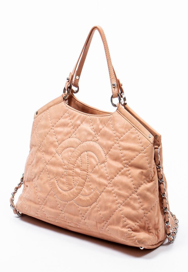 Chanel Front Logo Chain Shopping Bag Size ONE SIZE - 2 Thumbnail