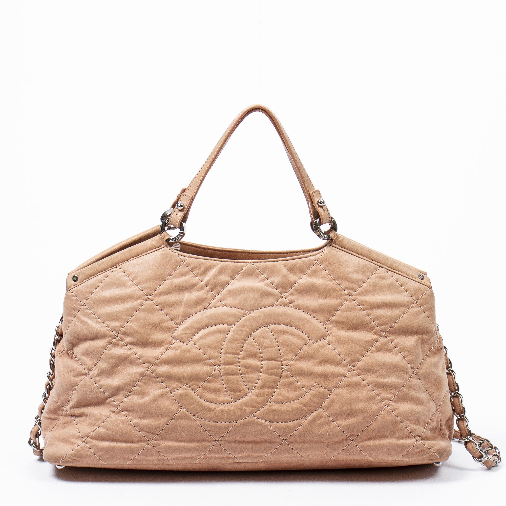 Chanel Front Logo Chain Shopping Bag Size ONE SIZE - 8 Thumbnail