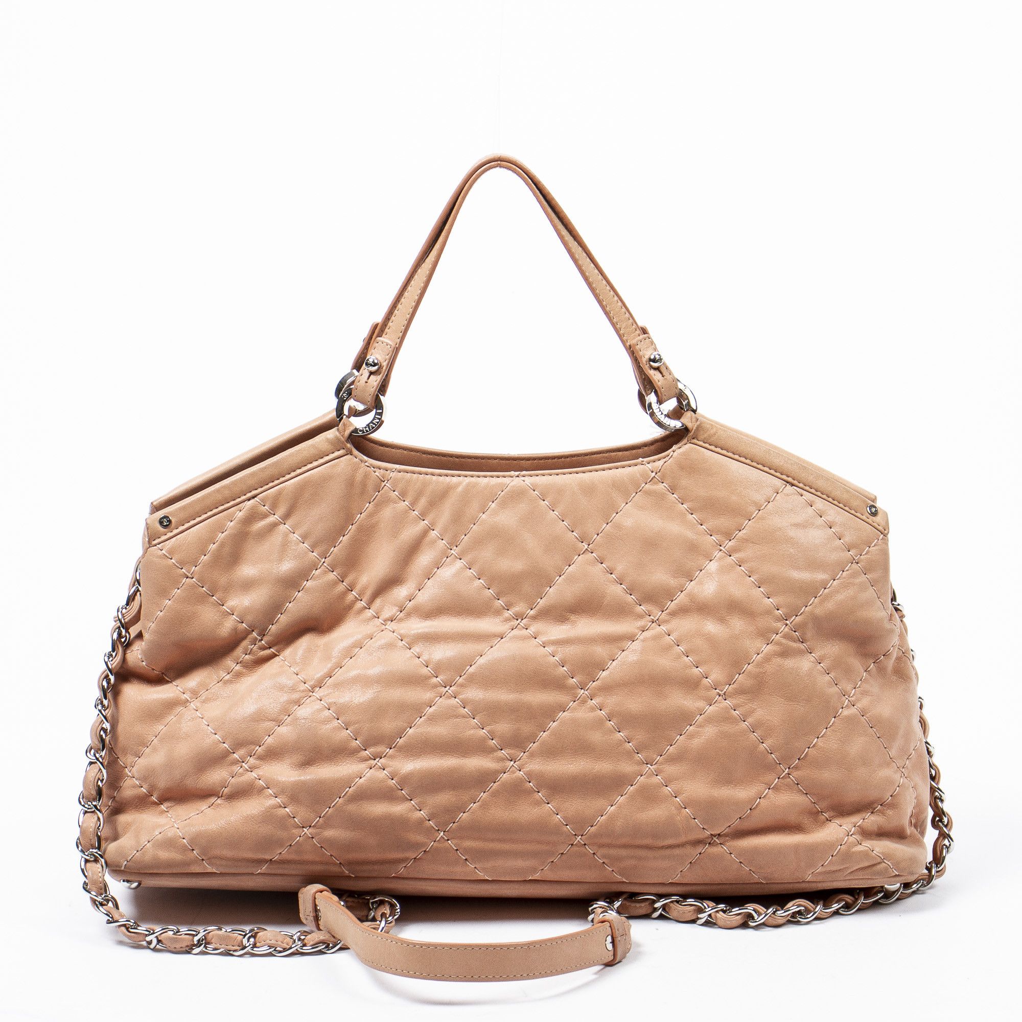 Chanel Front Logo Chain Shopping Bag Size ONE SIZE - 12 Thumbnail