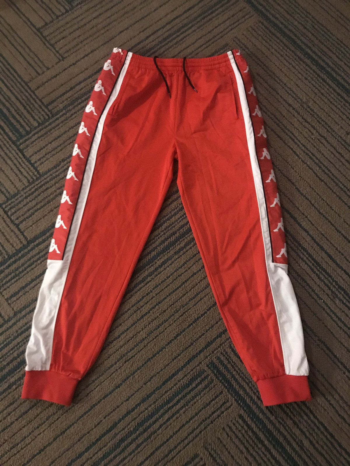 Kappa Kappa 222 Banda 10 Arsis Red Track Pants Grailed