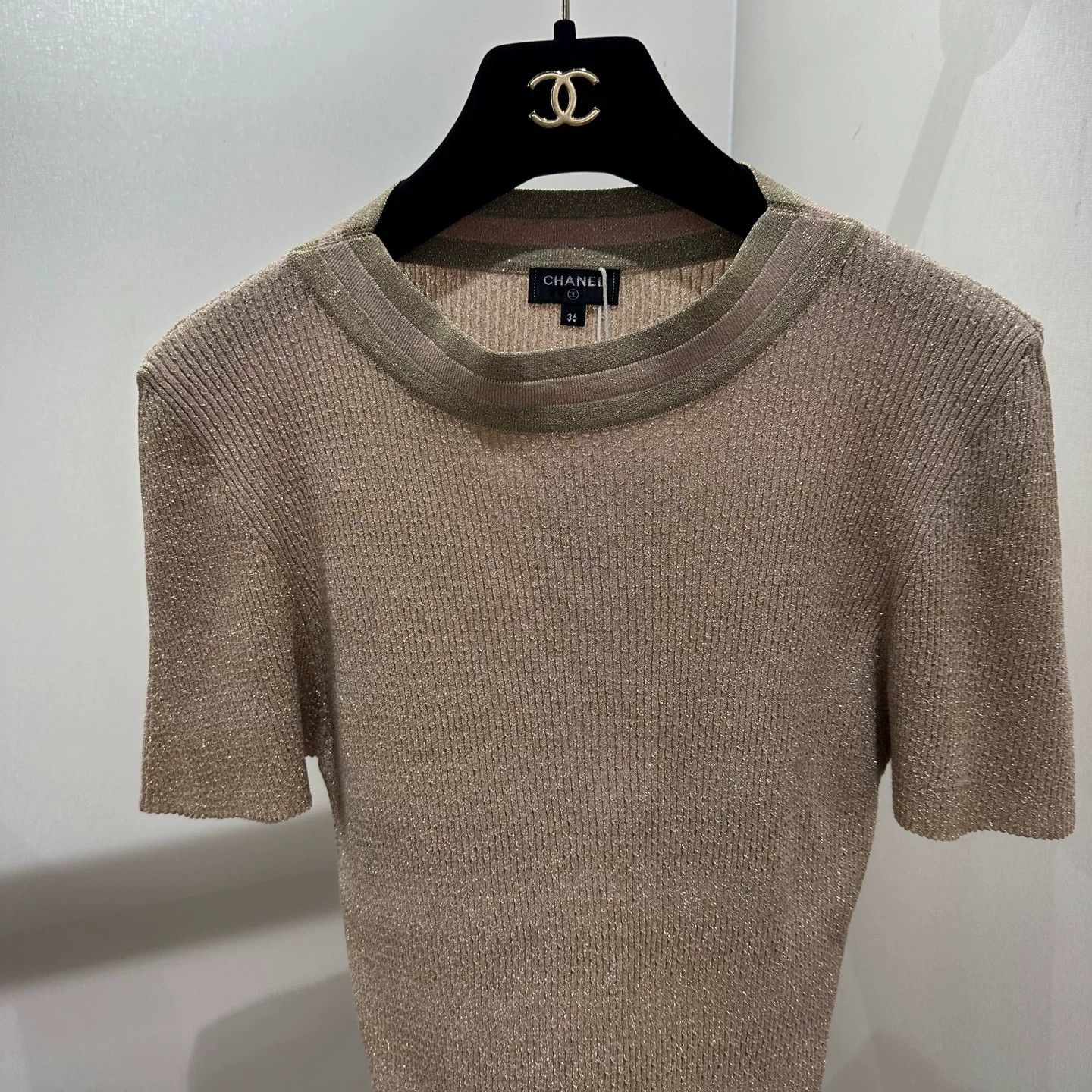 Chanel Chanel Knit T-Shirt it_36 Women Size XS / US 0-2 / IT 36-38 - 6 Thumbnail