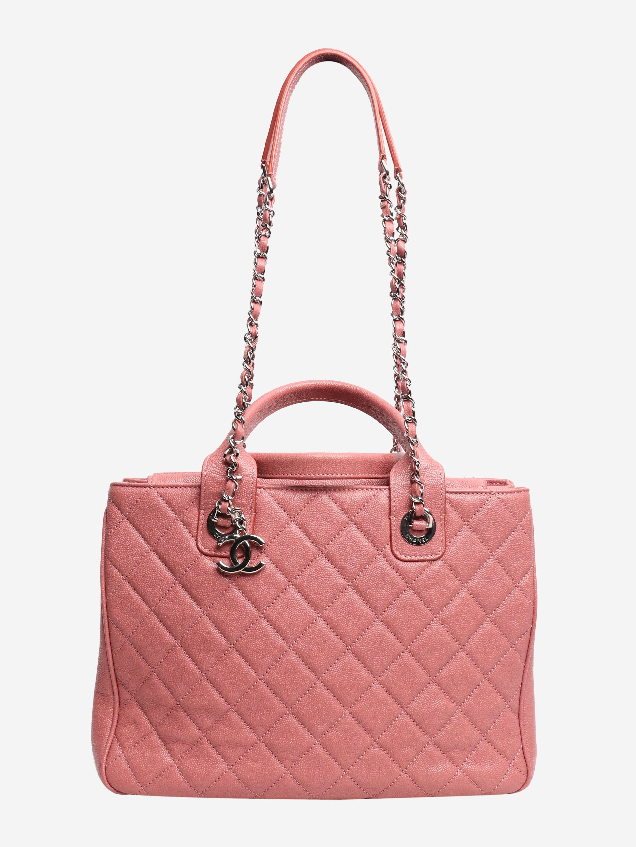 Chanel Pink Caviar leather tote bag Size ONE SIZE - 2 Thumbnail