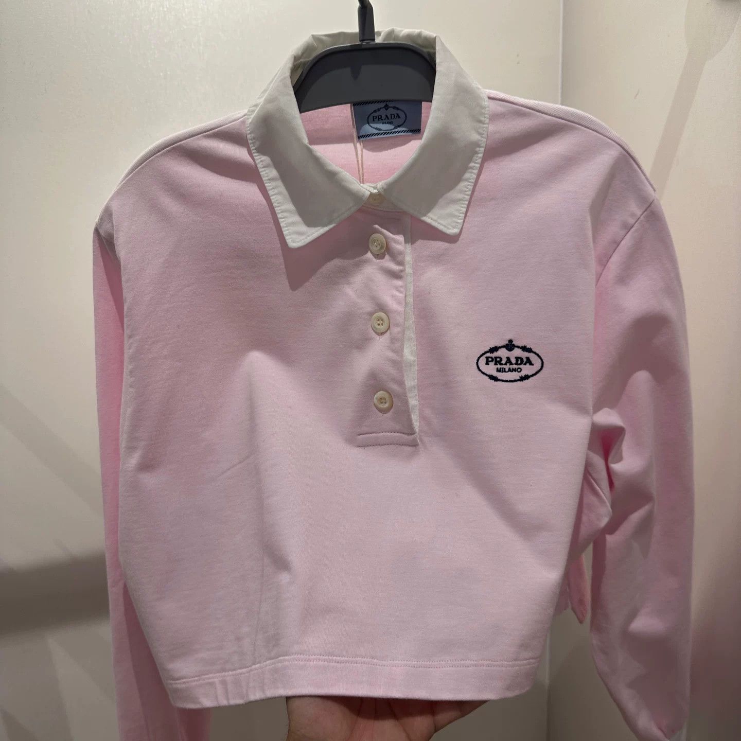 Prada Prada Embroidered T-Shirt XS Women Size XS / US 0-2 / IT 36-38 - 6 Thumbnail