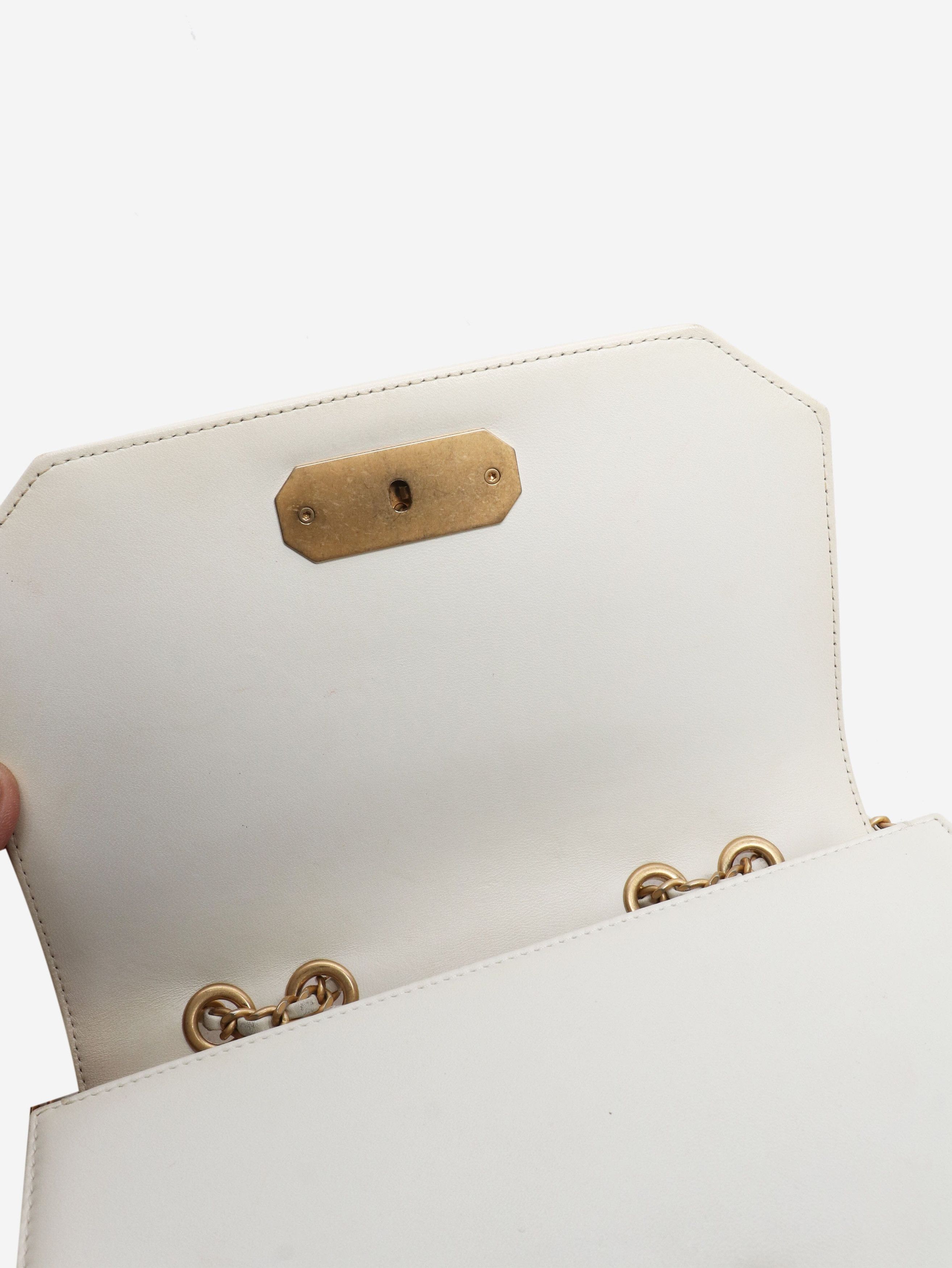 Chanel Cream 2017 lambskin shoulder bag Size ONE SIZE - 6 Thumbnail