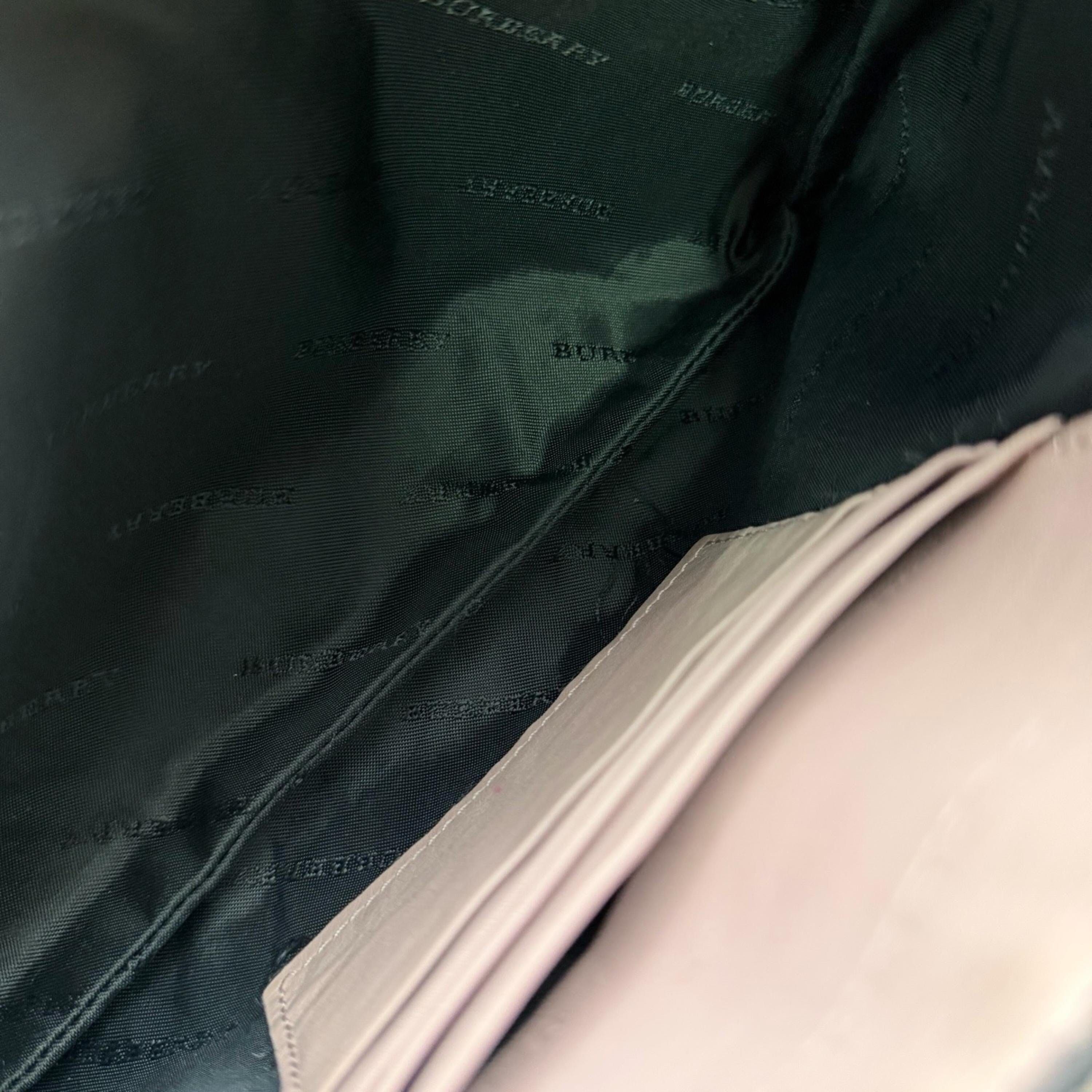 Burberry Purple Peyton house check bag Size ONE SIZE - 6 Thumbnail