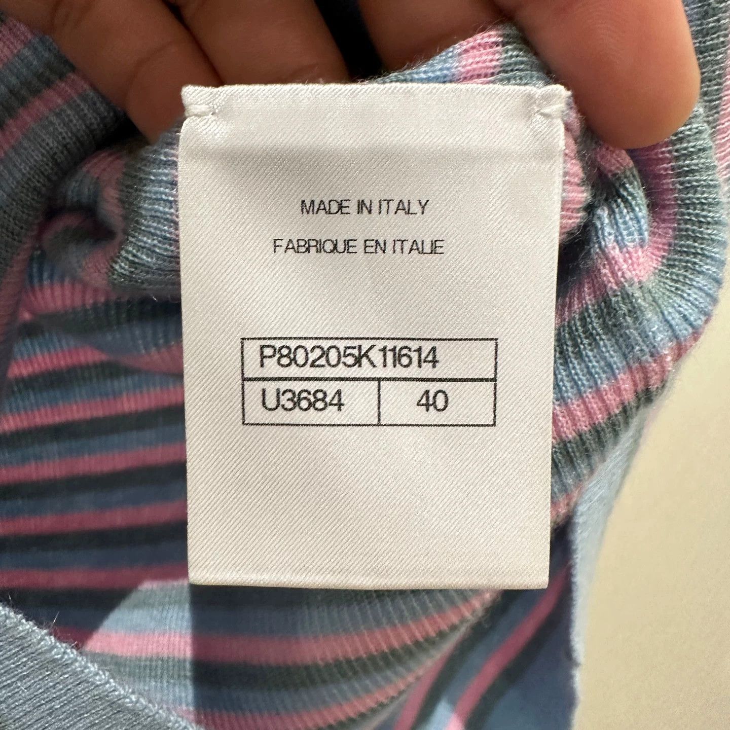 Chanel Chanel Striped T-Shirt it_40 Women Size S / US 4 / IT 40 - 4 Thumbnail