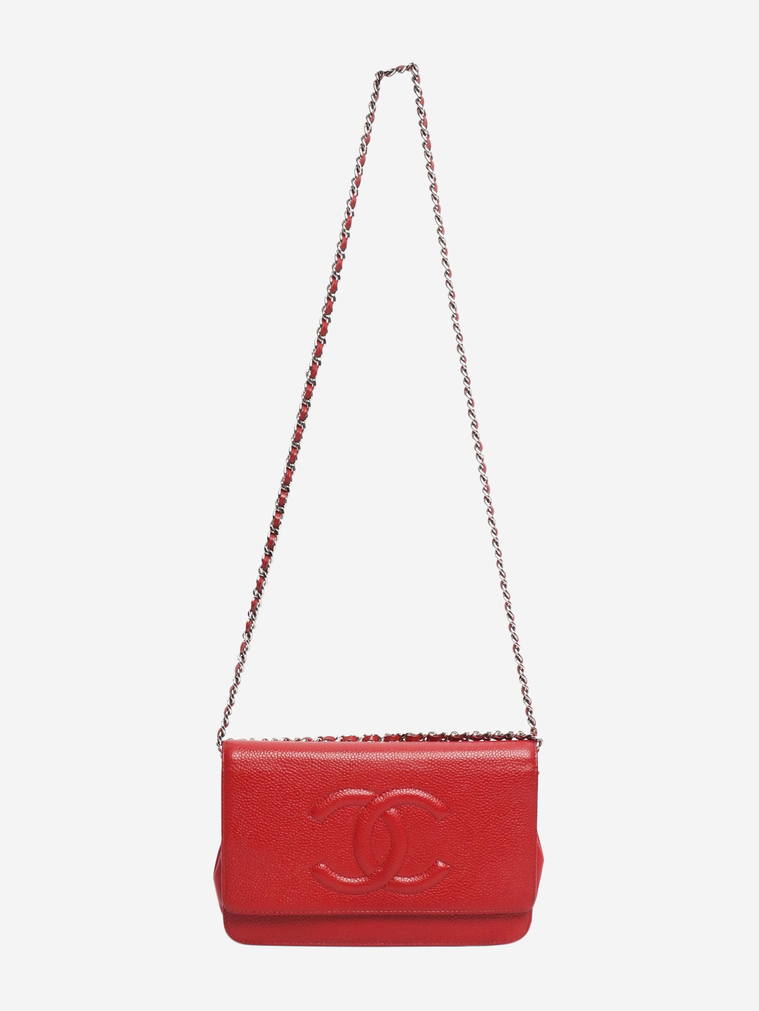 Chanel Red 2012 Wallet on Chain crossbody bag Size ONE SIZE - 2 Thumbnail