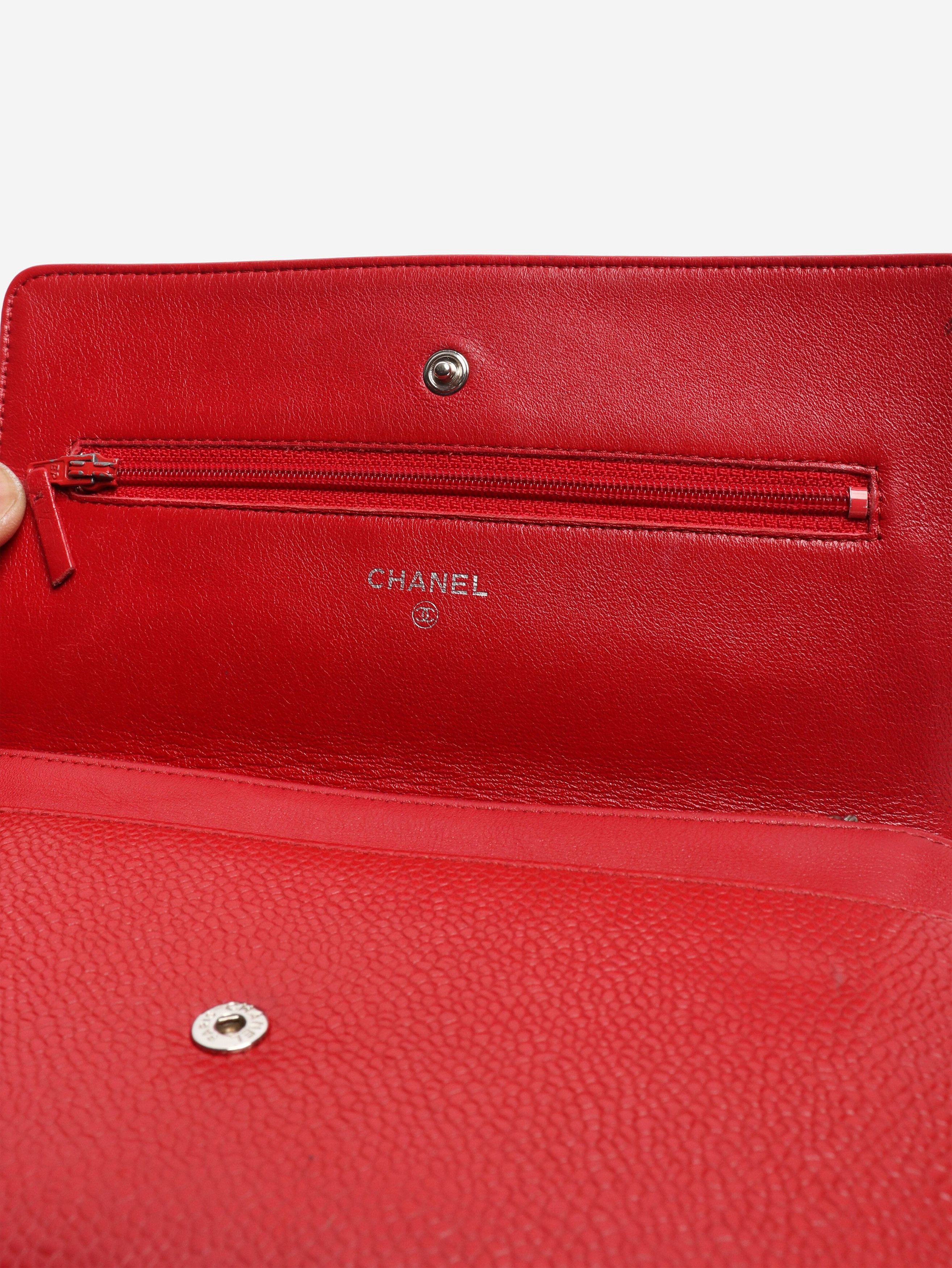 Chanel Red 2012 Wallet on Chain crossbody bag Size ONE SIZE - 6 Thumbnail