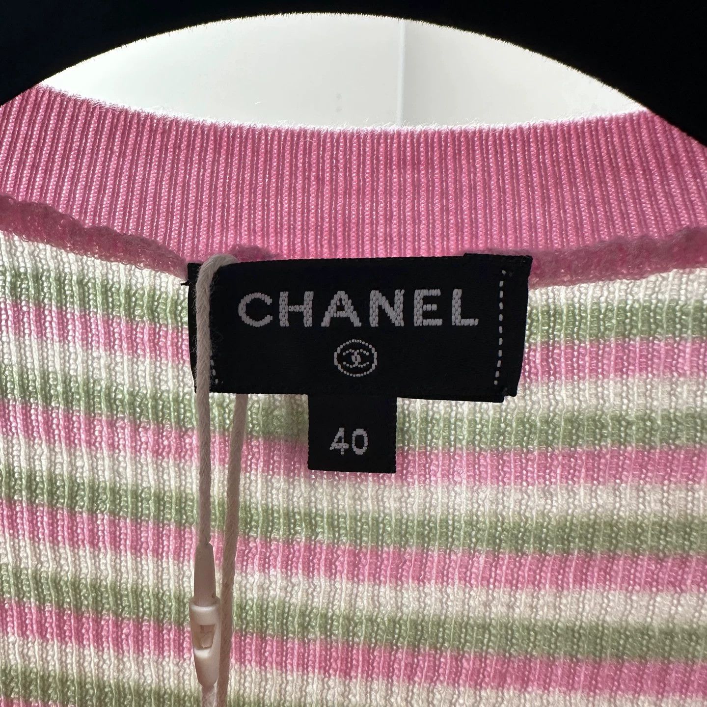 Chanel Chanel Striped T-Shirt it_40 Women Size S / US 4 / IT 40 - 3 Thumbnail