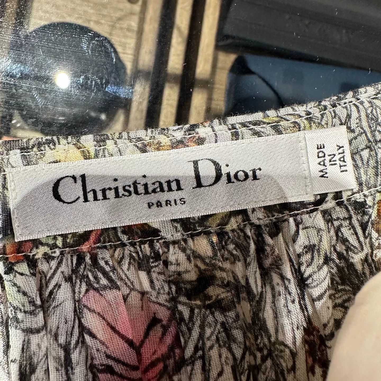 Dior Dior Floral Printed T-Shirt it_38 Women Size XS / US 0-2 / IT 36-38 - 3 Thumbnail
