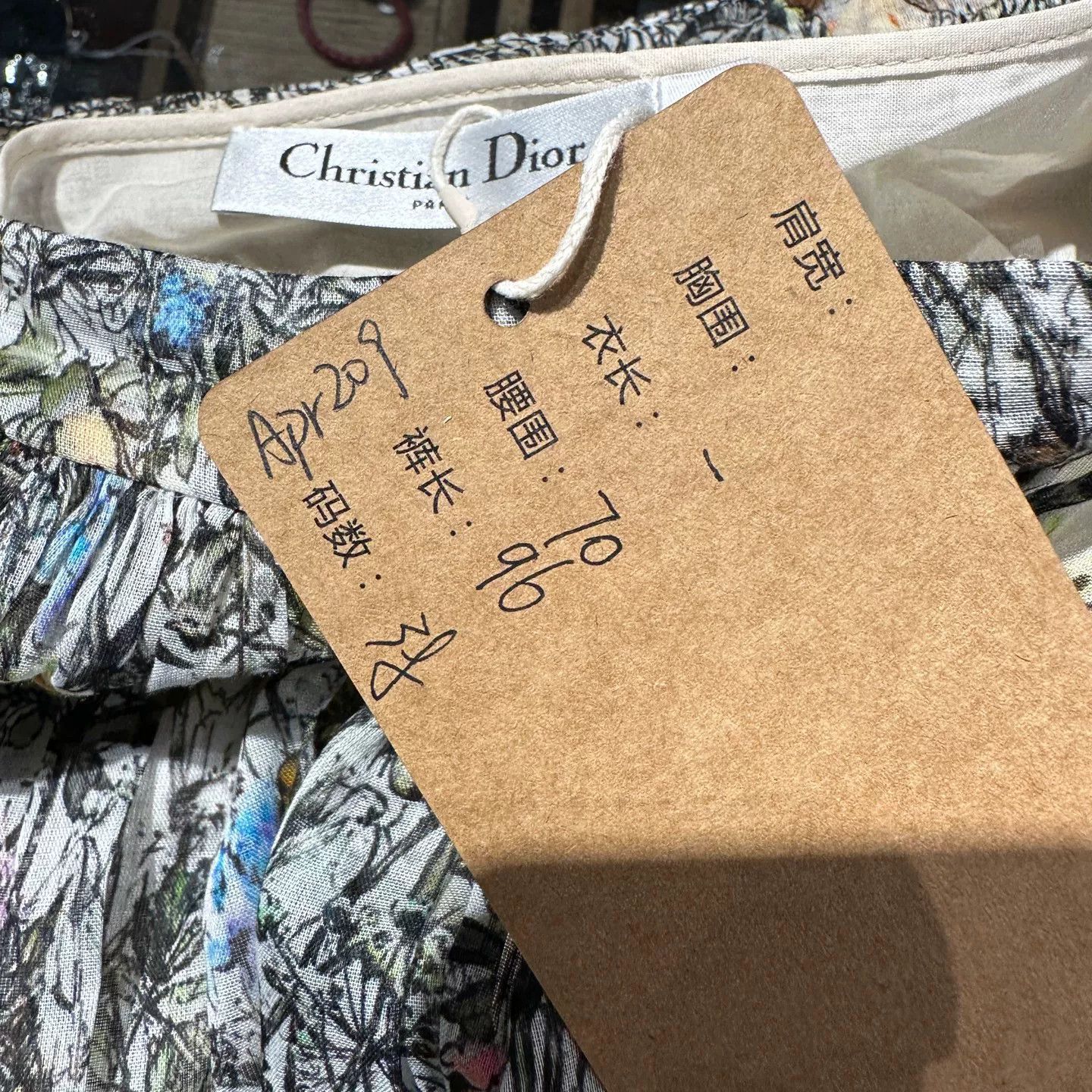 Dior Dior Floral Printed T-Shirt it_38 Women Size XS / US 0-2 / IT 36-38 - 5 Thumbnail
