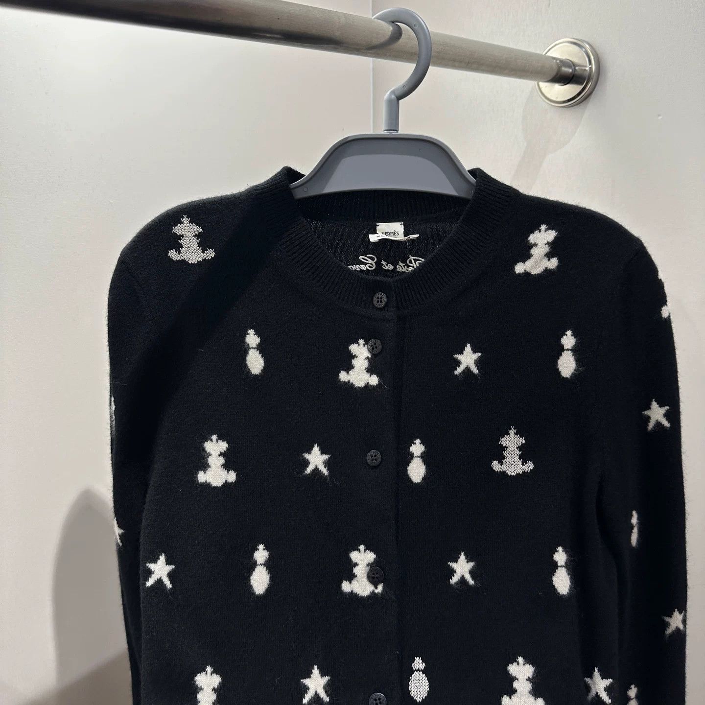 Hermes Hermes Embroidered Sweater it_36 Women Size XS / US 0-2 / IT 36-38 - 6 Thumbnail
