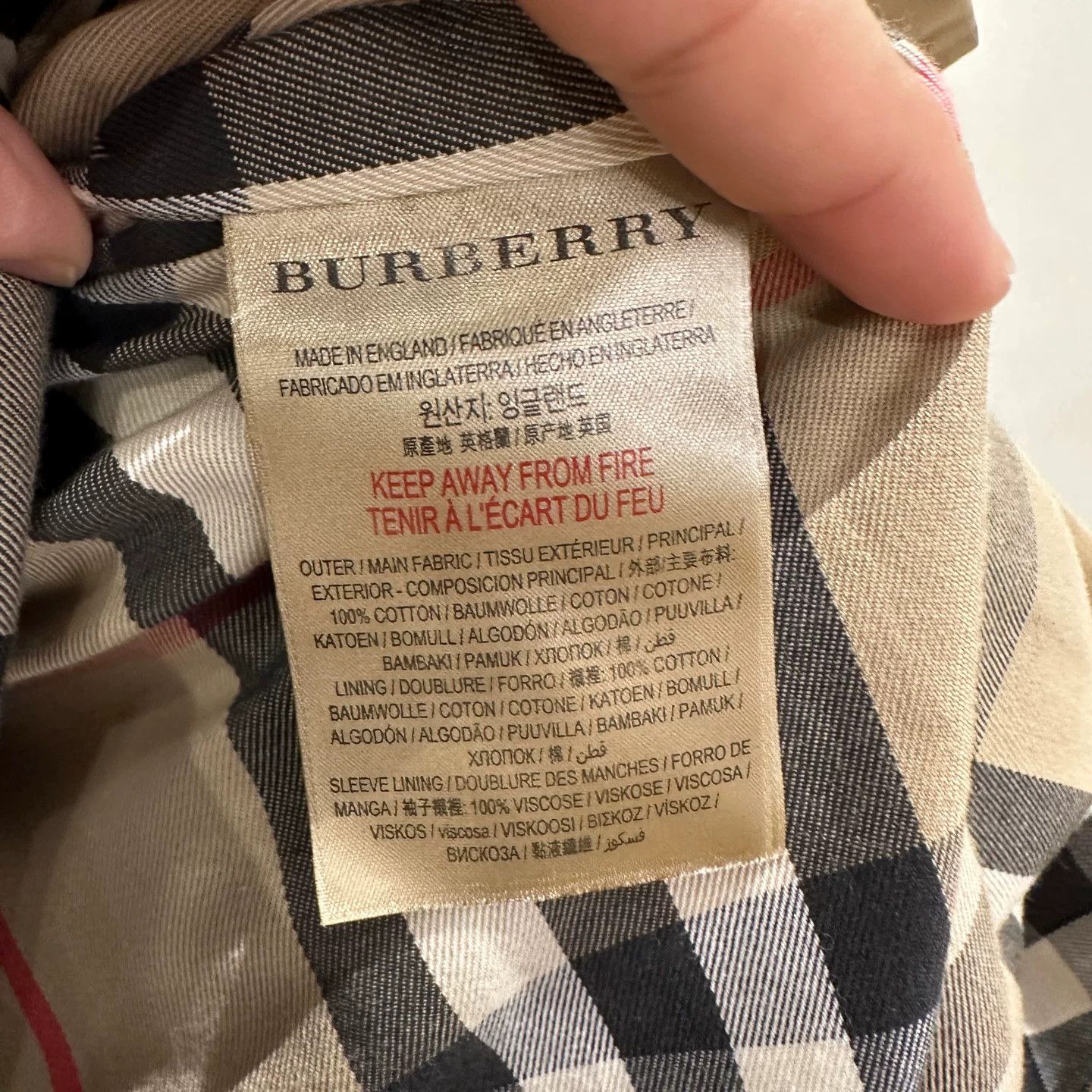 Burberry Burberry Beige T-Shirt M Women Size M / US 6-8 / IT 42-44 - 4 Thumbnail