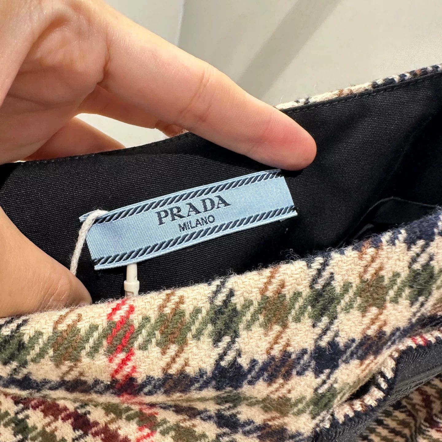 Prada Prada Plaid T-Shirt it_38 Women Size XS / US 0-2 / IT 36-38 - 3 Thumbnail