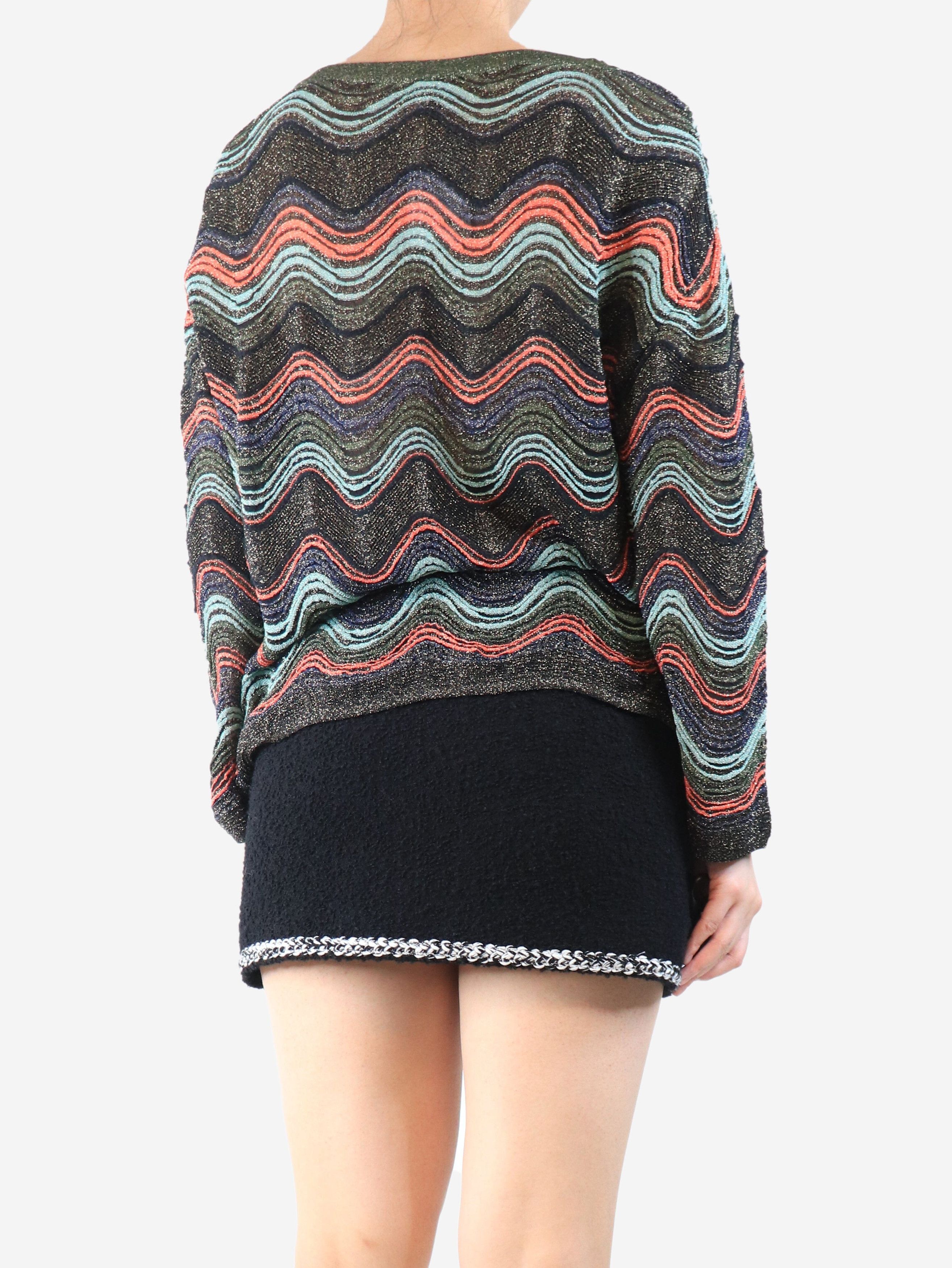 Missoni Multicolour sheer lurex wave top - S Size S / US 4 / IT 40 - 3 Thumbnail