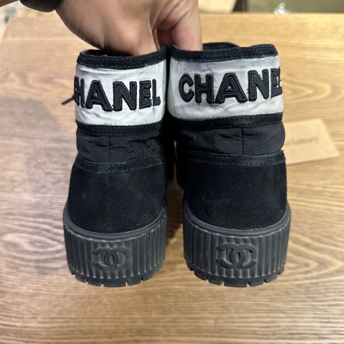 Chanel Chanel Casual Black Lowtop Sneakers 5 Men Size US 5 / EU 37 - 5 Thumbnail