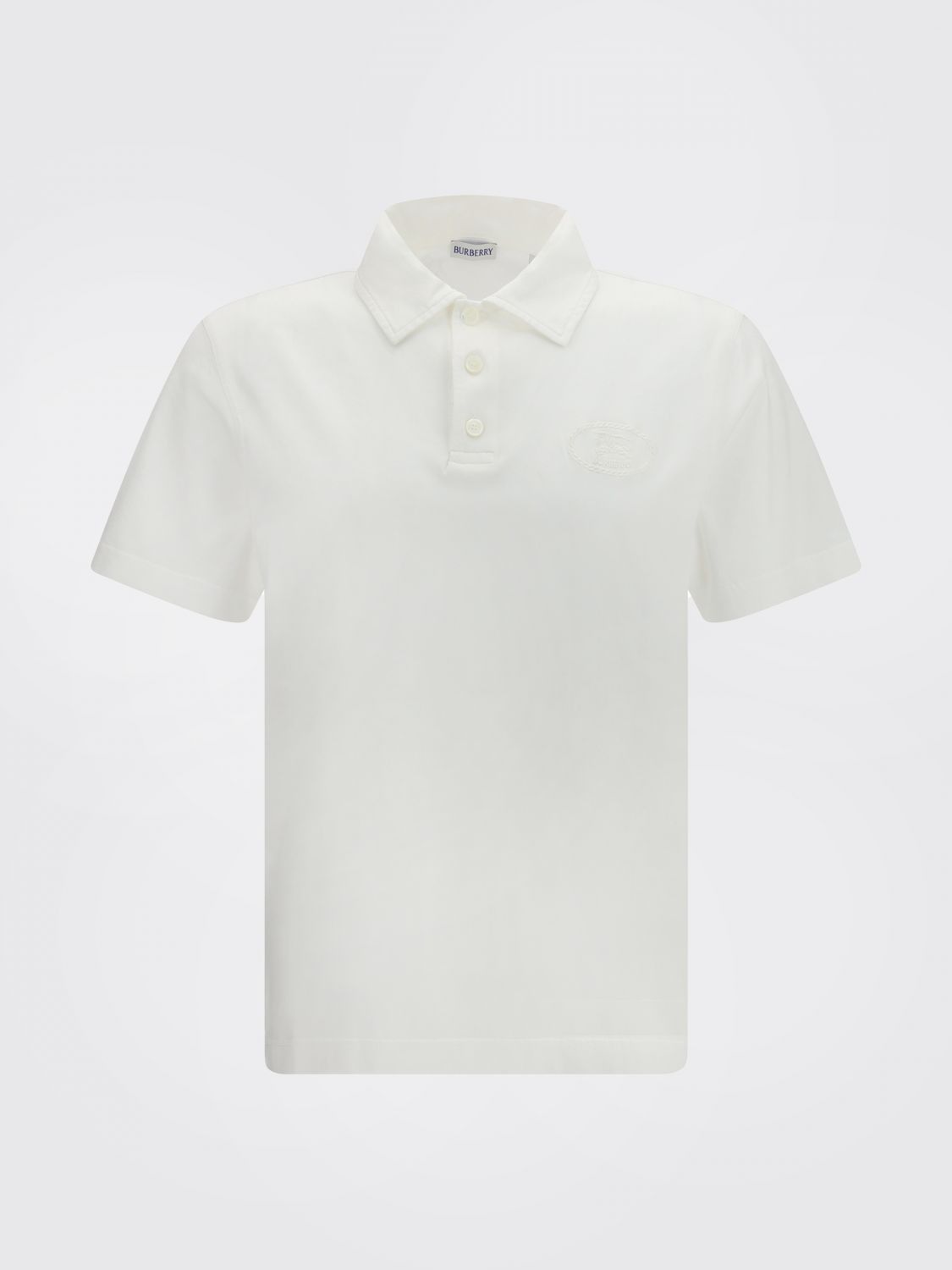 Burberry Burberry Polo Shirt Men White Size US S / EU 44-46 / 1 - 2 Thumbnail