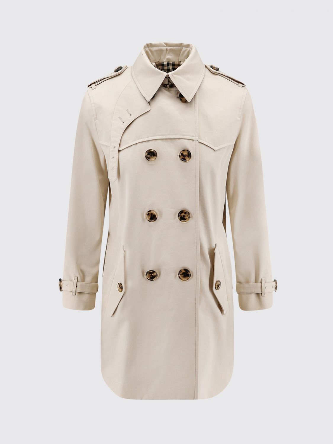 Burberry Burberry Jacket Woman Beige Size S / US 4 / IT 40 - 2 Thumbnail