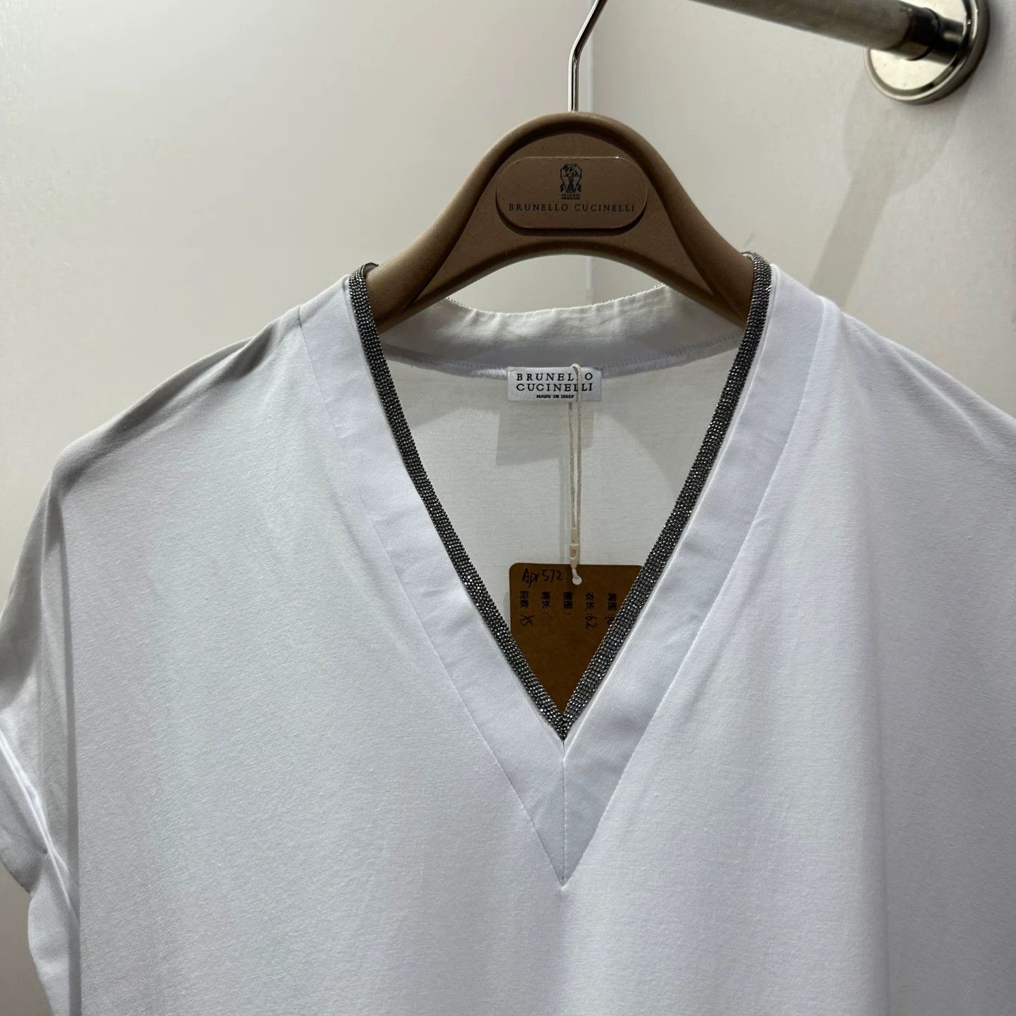 Brunello Cucinelli Brunello Cucinelli T-Shirt XS Women Size XS / US 0-2 / IT 36-38 - 6 Thumbnail