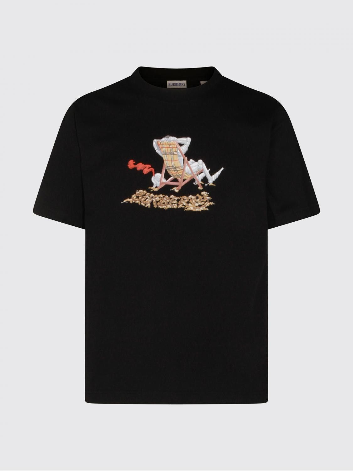 Burberry Burberry T-Shirt Men Black Size US S / EU 44-46 / 1 - 2 Thumbnail