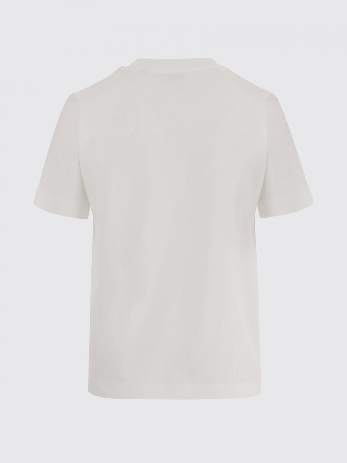 Burberry Burberry T-Shirt Woman White Size XS / US 0-2 / IT 36-38 - 3 Thumbnail