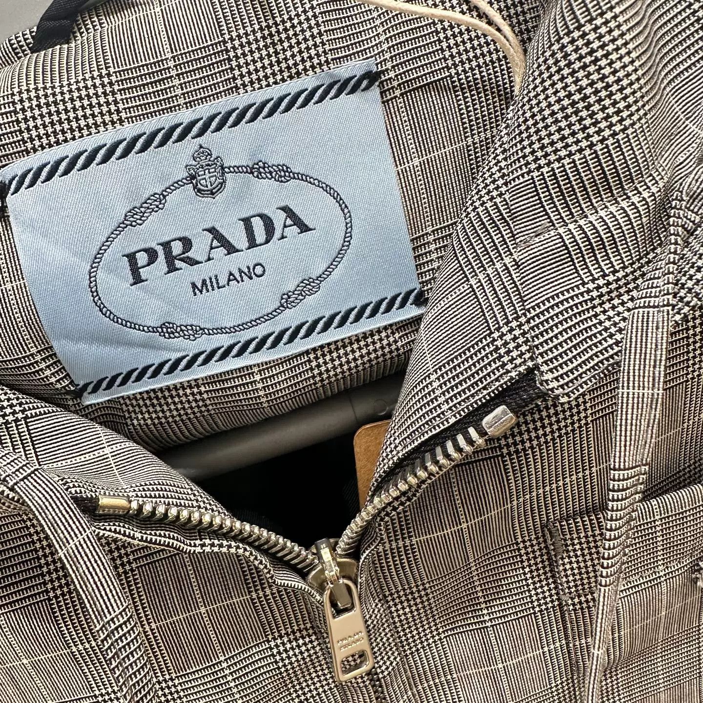Prada Prada Retro Plaid Jacket it_36 Women Size XS / US 0-2 / IT 36-38 - 3 Thumbnail