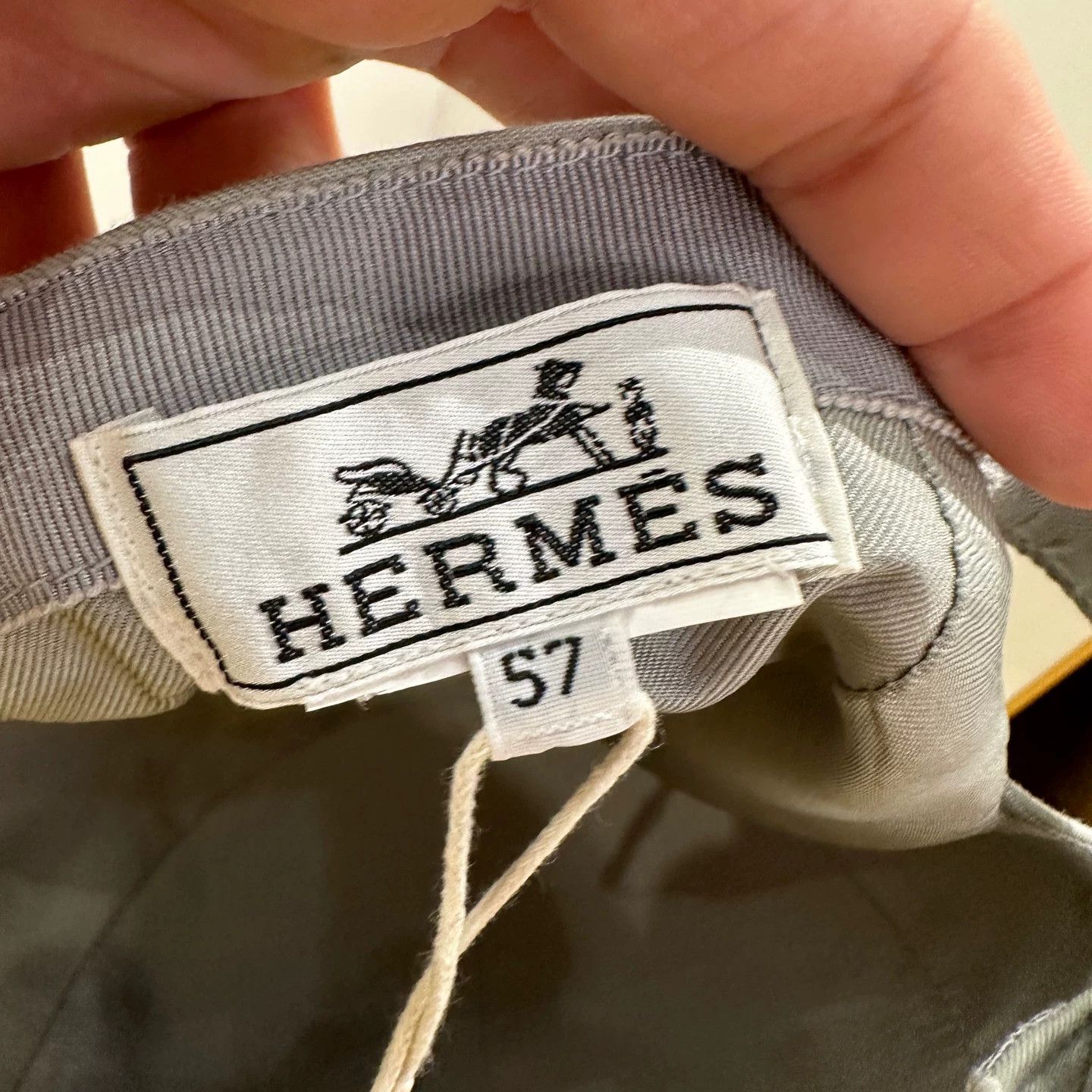 Hermes Hermes Blue Hat one size Men Size ONE SIZE - 6 Thumbnail