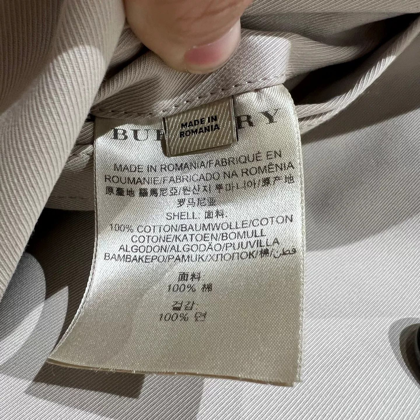 Burberry Burberry Long Coat it_46 Women Size L / US 10 / IT 46 - 4 Thumbnail