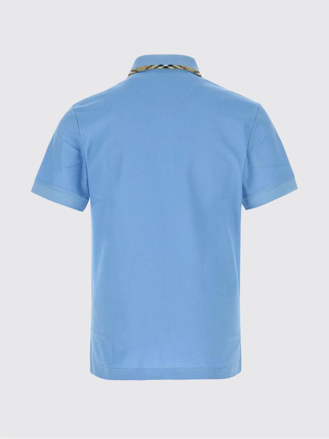 Burberry Burberry Polo Shirt Men Blue Size US XL / EU 56 / 4 - 3 Thumbnail
